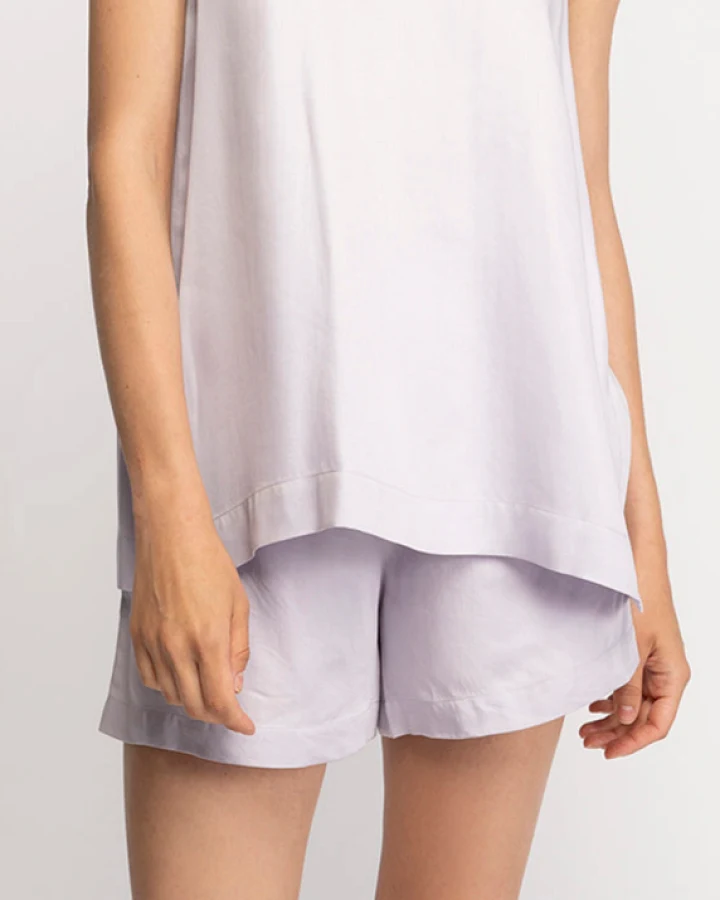Neu Nomads Damen vegan Kurze Hosen Diana Lavendel