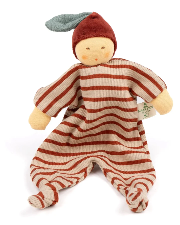 Nanchen Natur - Schmusepuppe "Kastanienbaby" hell
