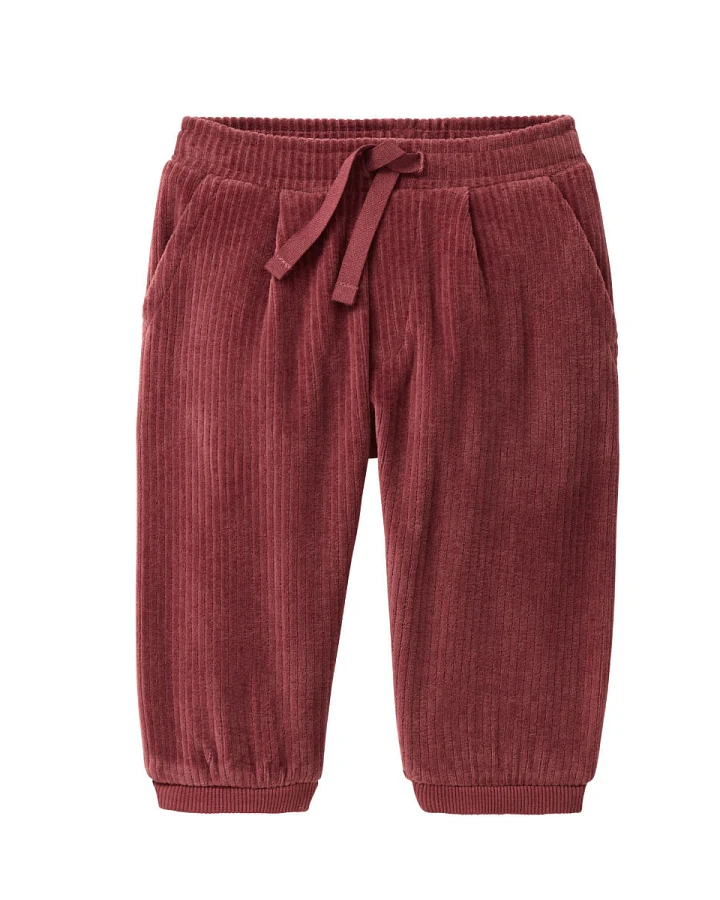 People Wear Organic - Nicki-Sweathose "Ripp" bordeaux