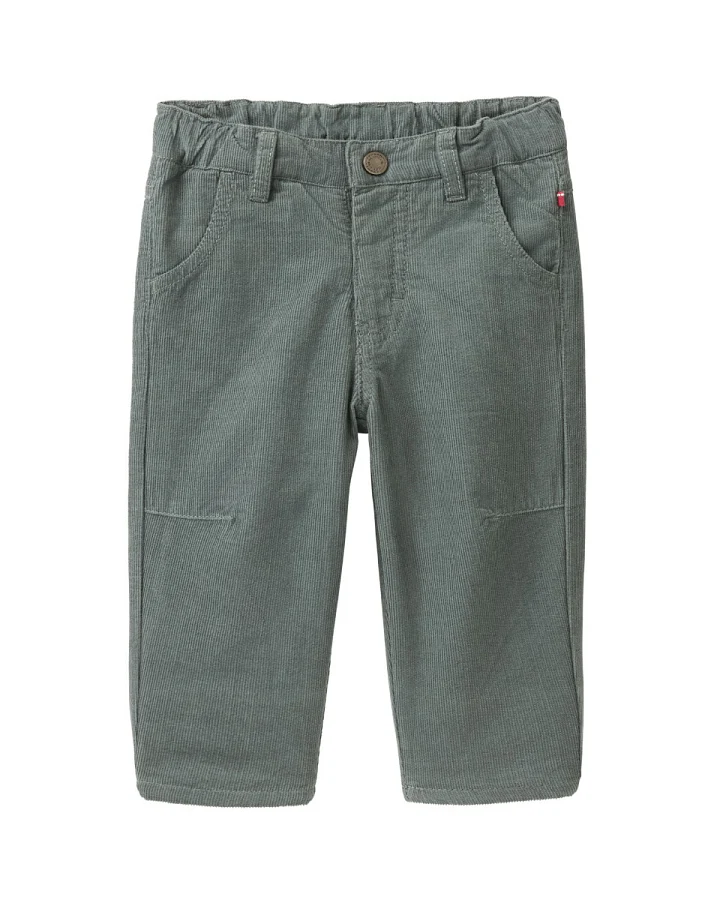 People Wear Organic - Feinkord-Hose eukalyptus