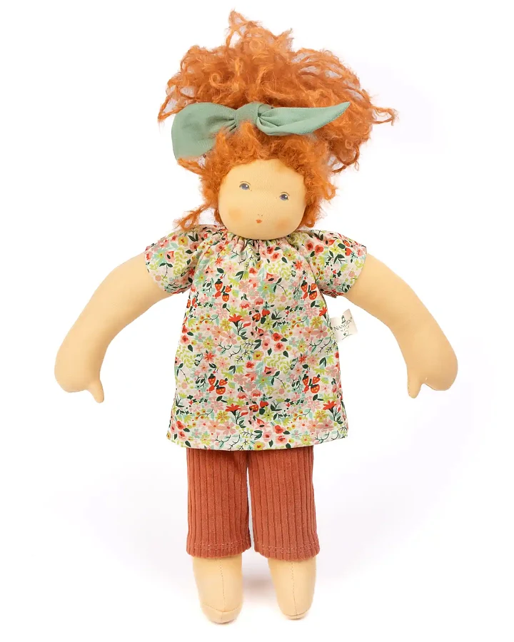 Nanchen Natur - Stoffpuppe Flore "nach Waldorf Art“