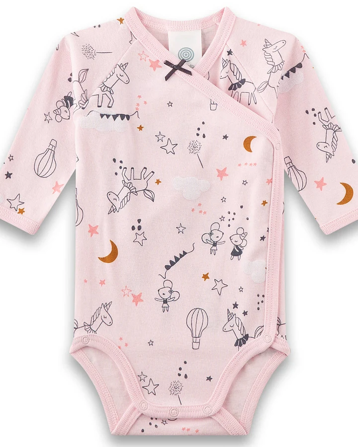 Sanetta - Wickelbody "Magie" rosa