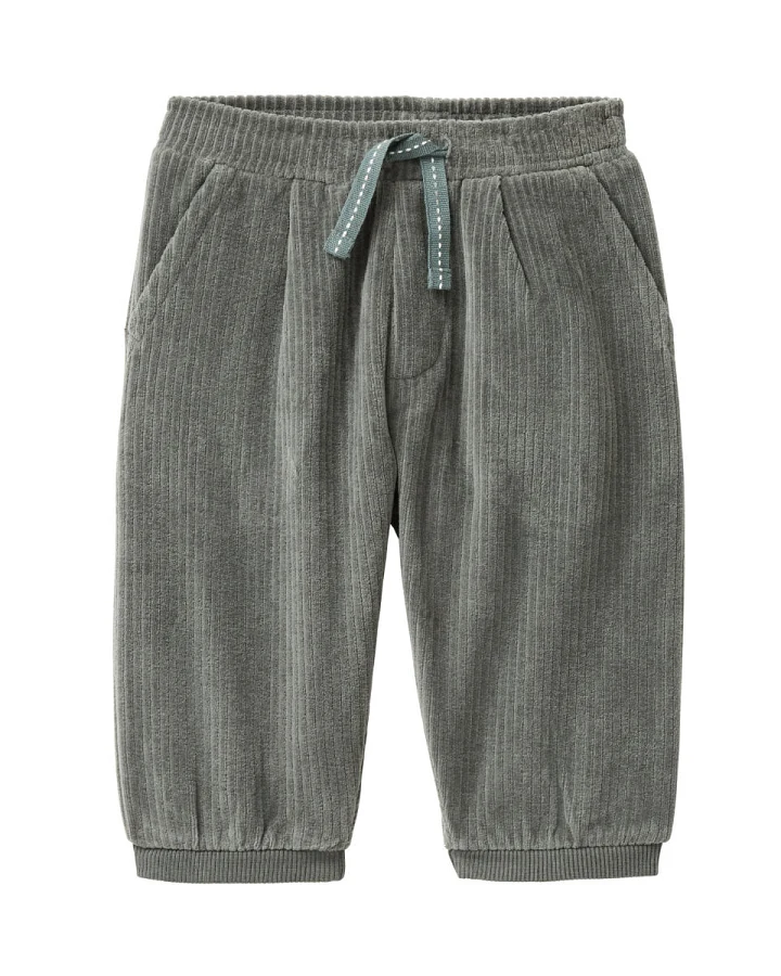 People Wear Organic - Nicki-Sweathose "Ripp" eukalyptus