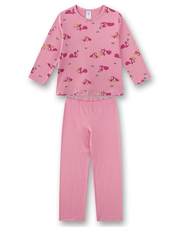 Sanetta - Schlafanzug "Eichhörnchen" pink