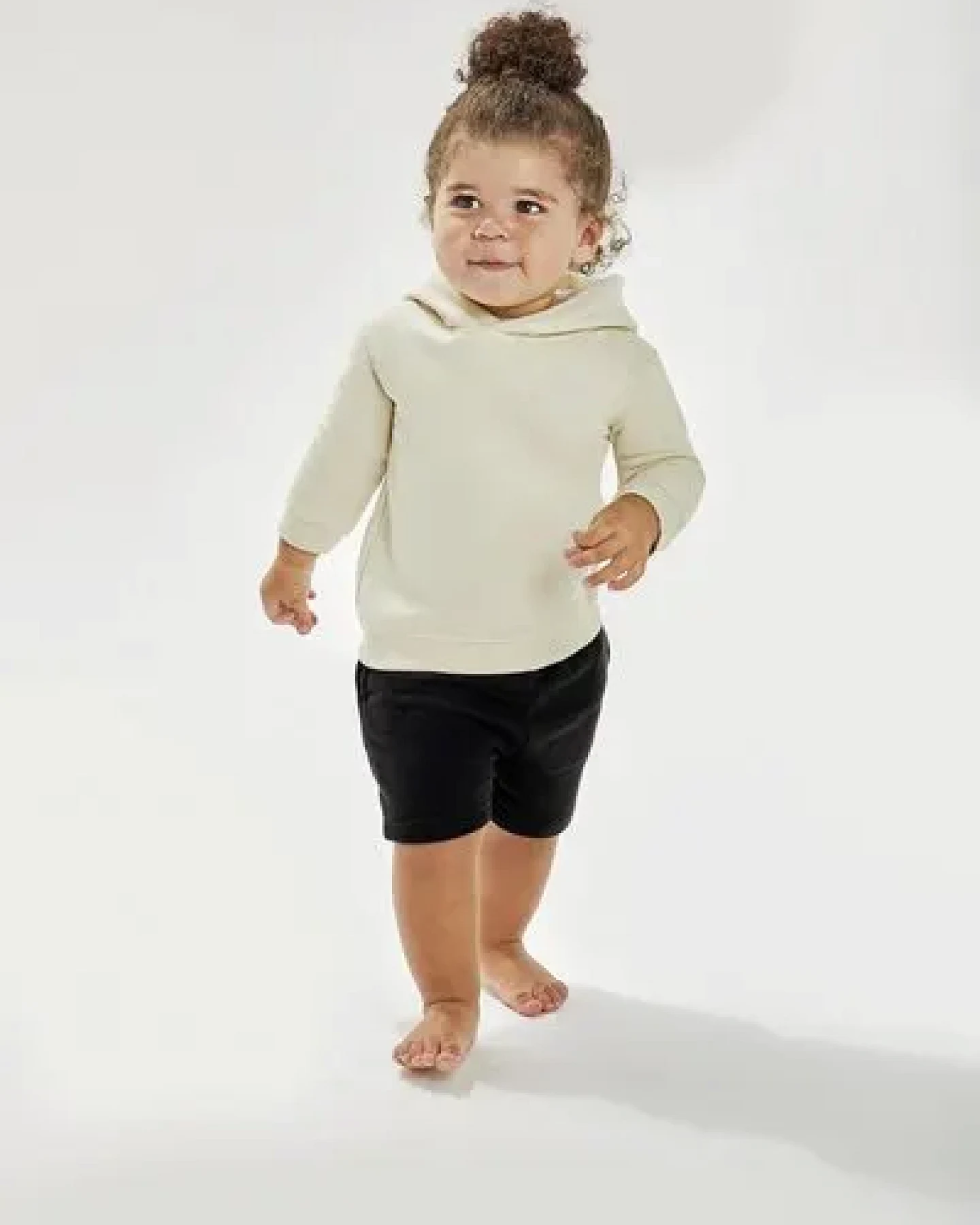 Babybugz Baby Hoodie Hoody Kapuzenpullover T-Shirt 6 - 24 Monate 280 g/m² Bio Baumwolle Vegan – Ansicht 2