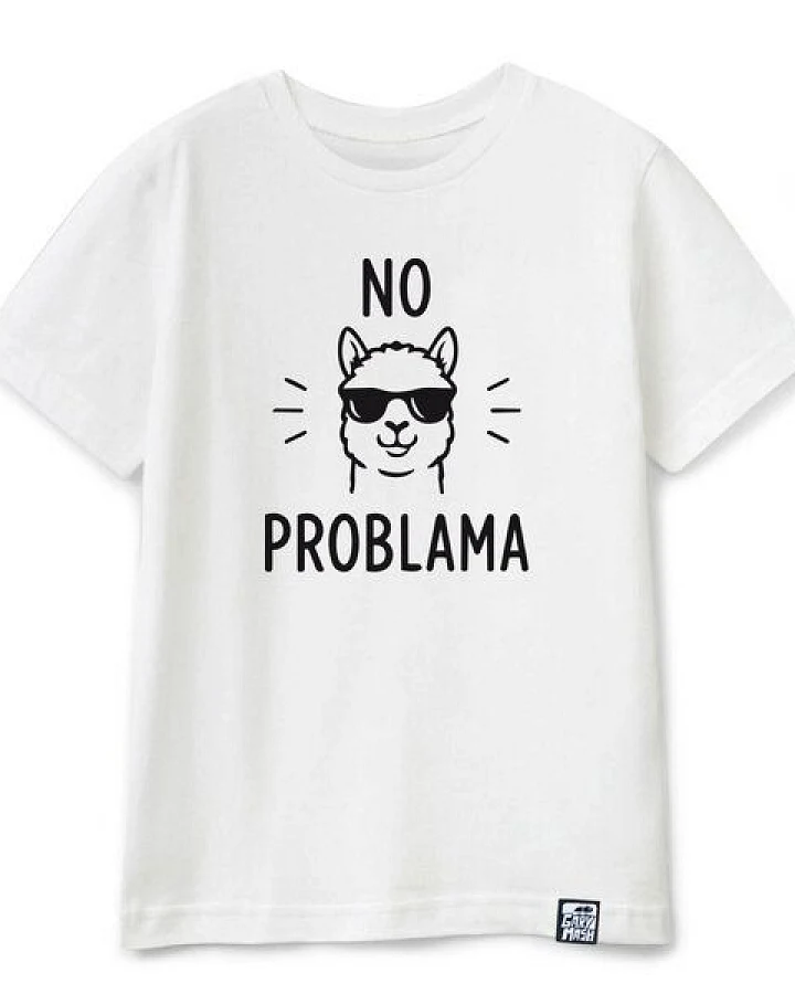 GARY MASH Kinder T-Shirt No Problama aus Bio-Baumwolle