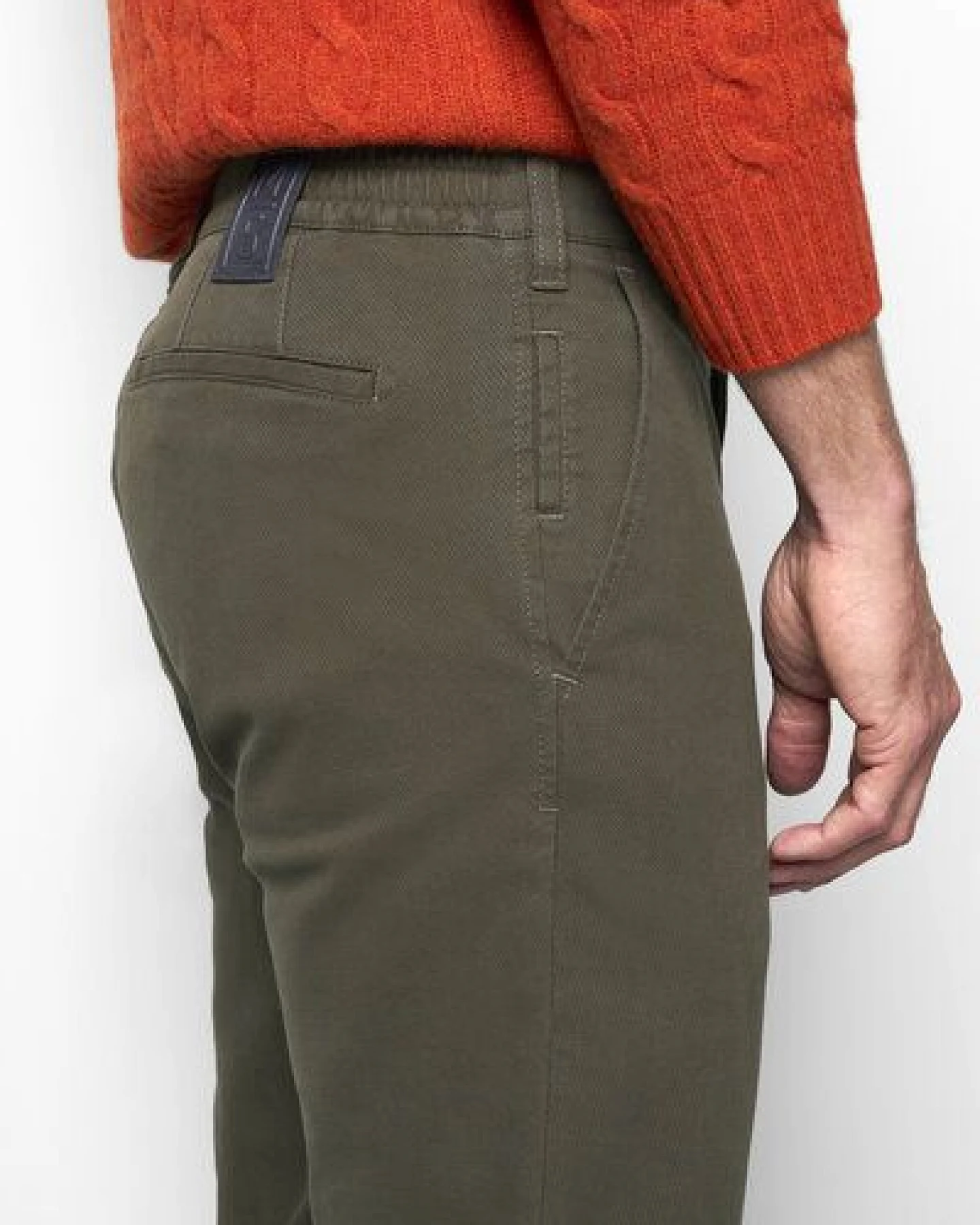 M 5 BY MEYER Chino in Mikro Struktur – Ansicht 4