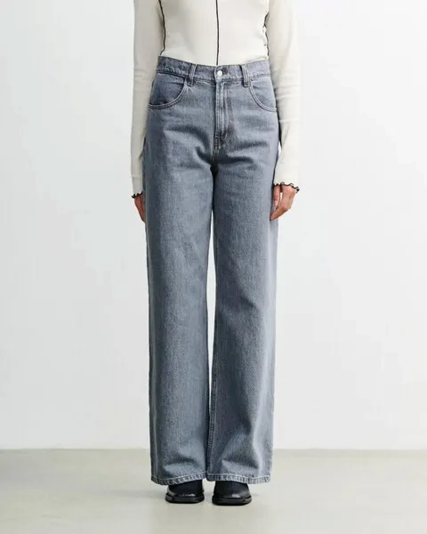 Rotholz - Jeans Flared Leg – Ansicht 2