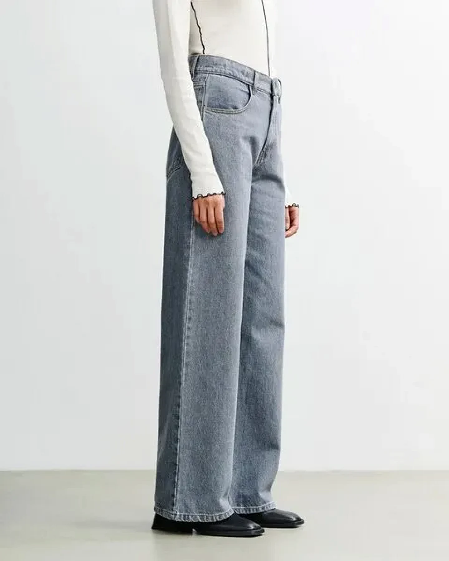 Rotholz - Jeans Flared Leg – Ansicht 4