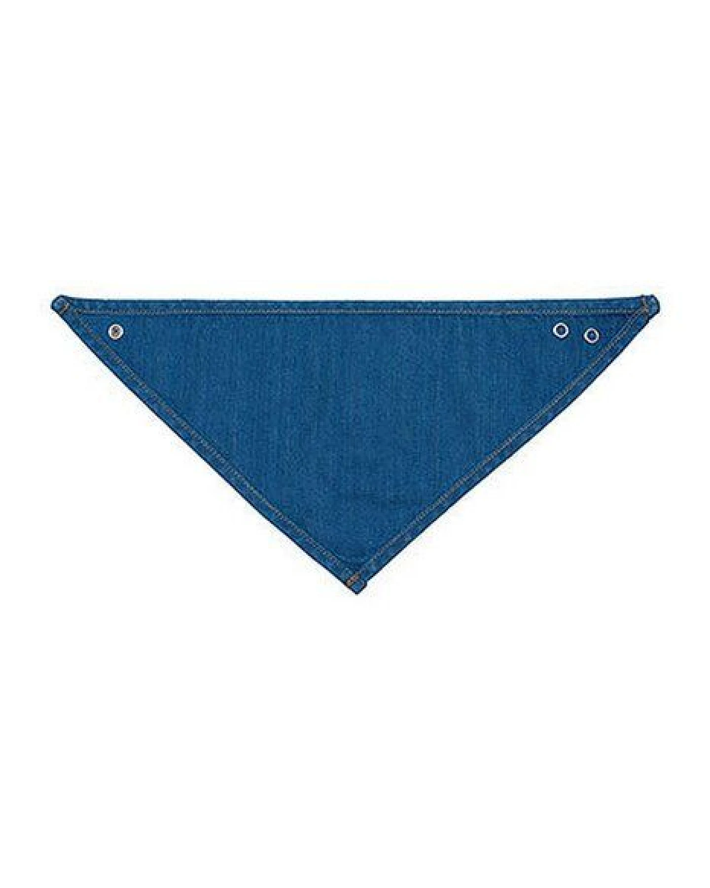 Babybugz Jeans Baby Lätzchen Spucktuch mit Druckkopf-Verschluss am Nacken Vegan Denim – Ansicht 3