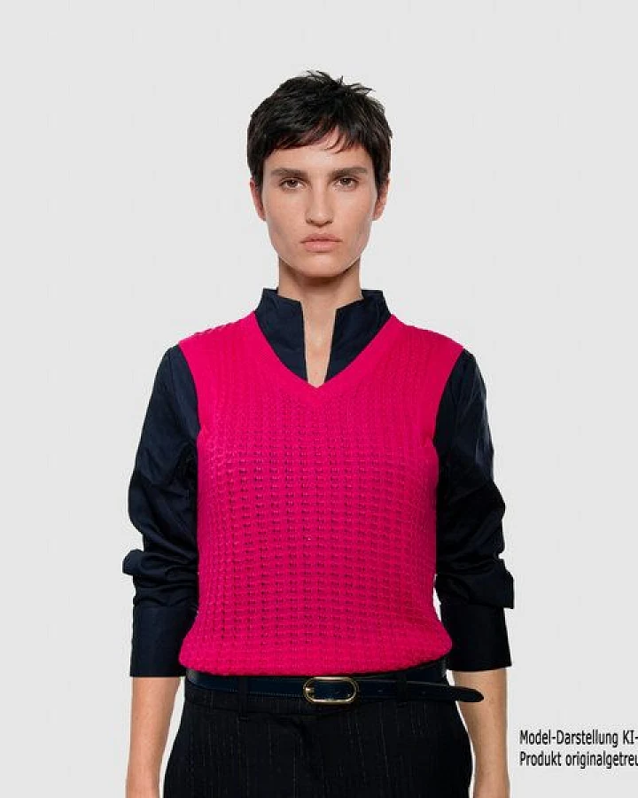 LANARTO slow fashion Pullunder Deluxe aus mulesingfreier Merinowolle in edlen Farben