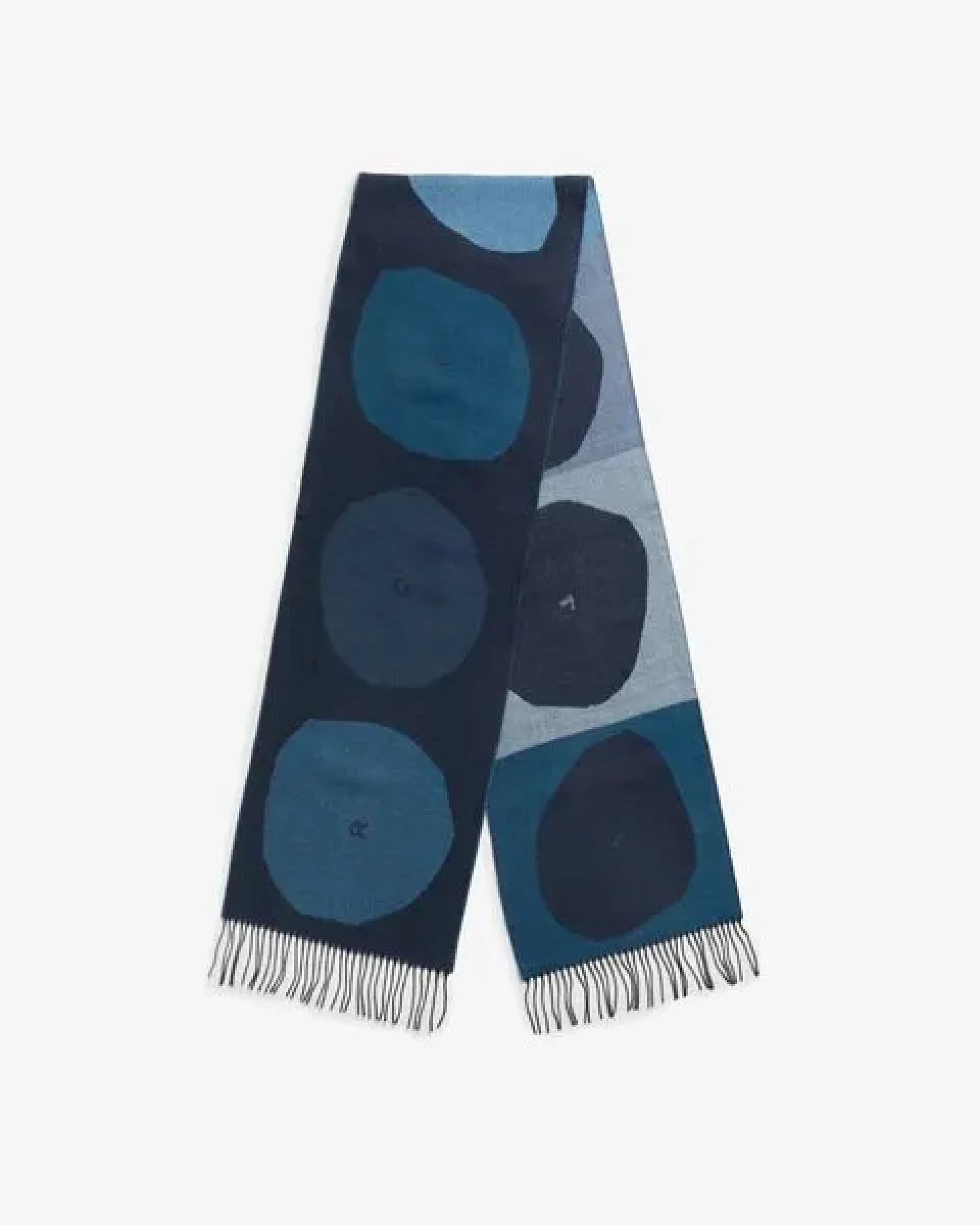Rotholz - Woven Schal Merino breit – Ansicht 4