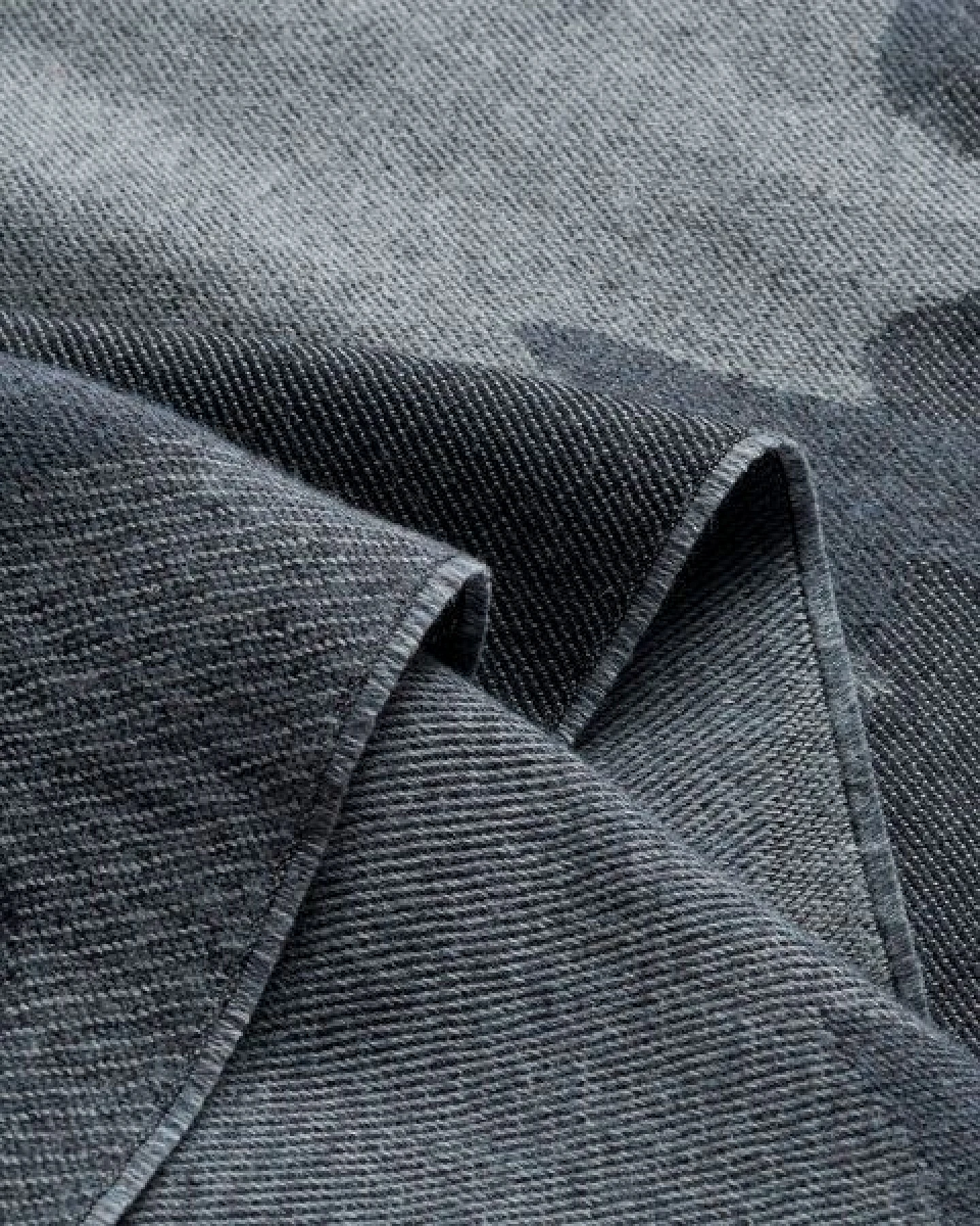 Rotholz - Woven Schal Merino breit – Ansicht 2
