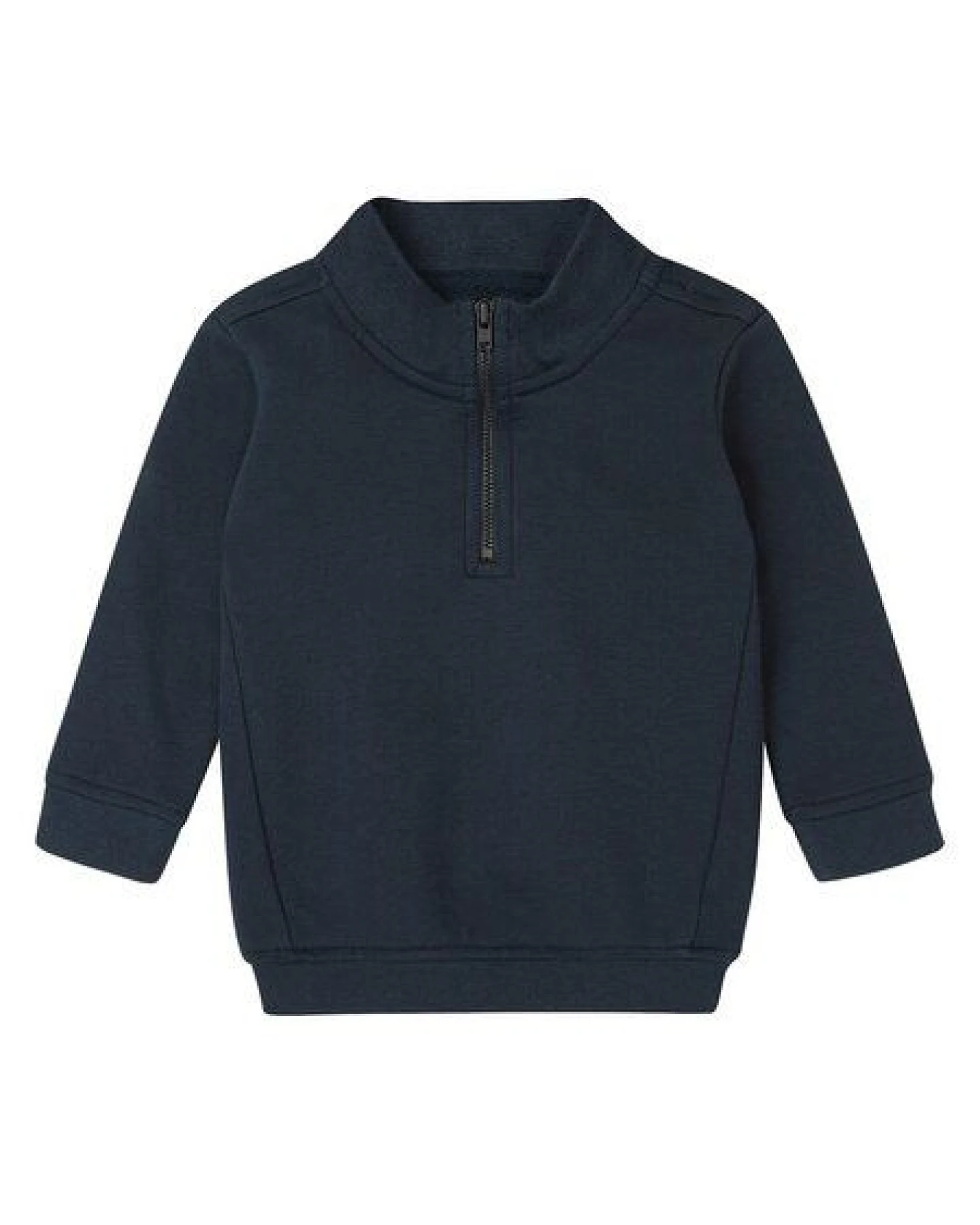 Babybugz Baby Organic Quarter Zip Sweatshirt Sweater Pullover Bio Baumwolle Auslaufartikel zu reduzierten Preisen! – Ansicht 3