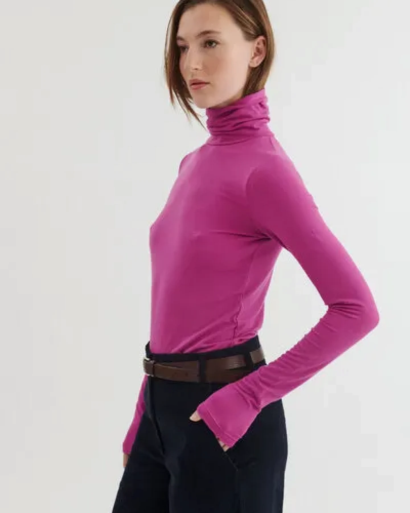 Basic Apparel Rollkragenshirt - Joline T-Neck - aus Tencel – Ansicht 2