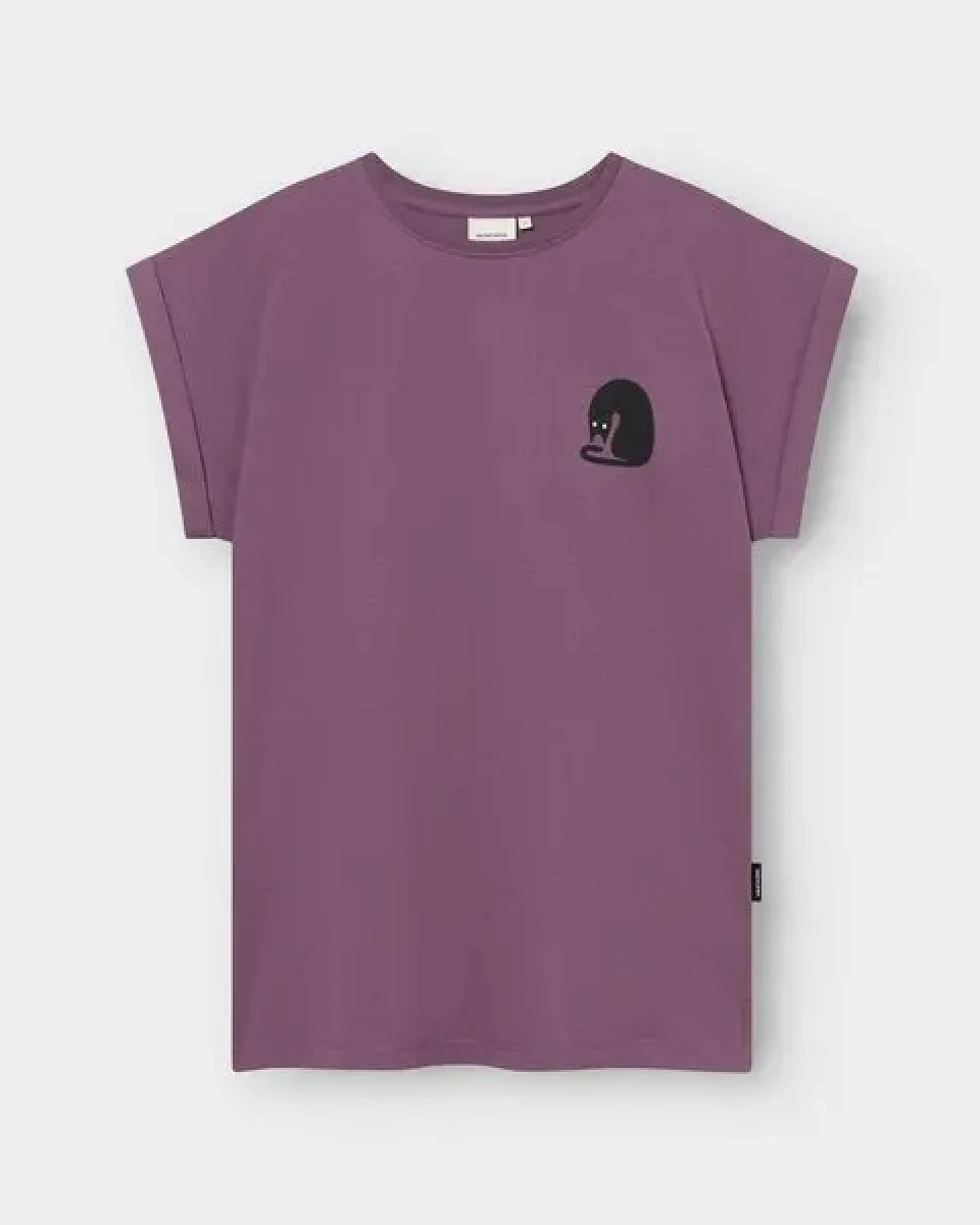 DEDICATED Damen T-Shirt Visby Curious Cat – Ansicht 3