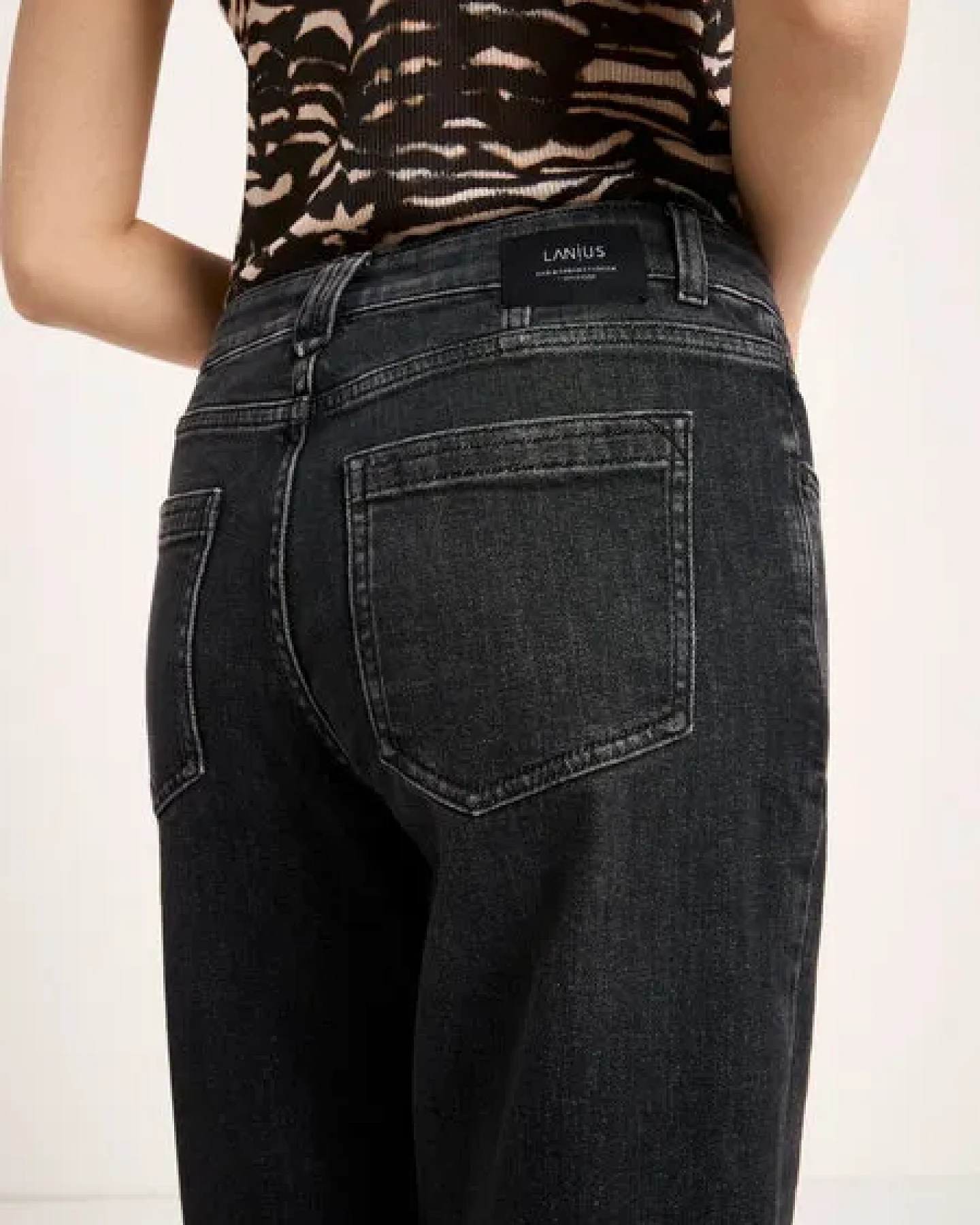 LANIUS Straight Jeans SAGE – Ansicht 4