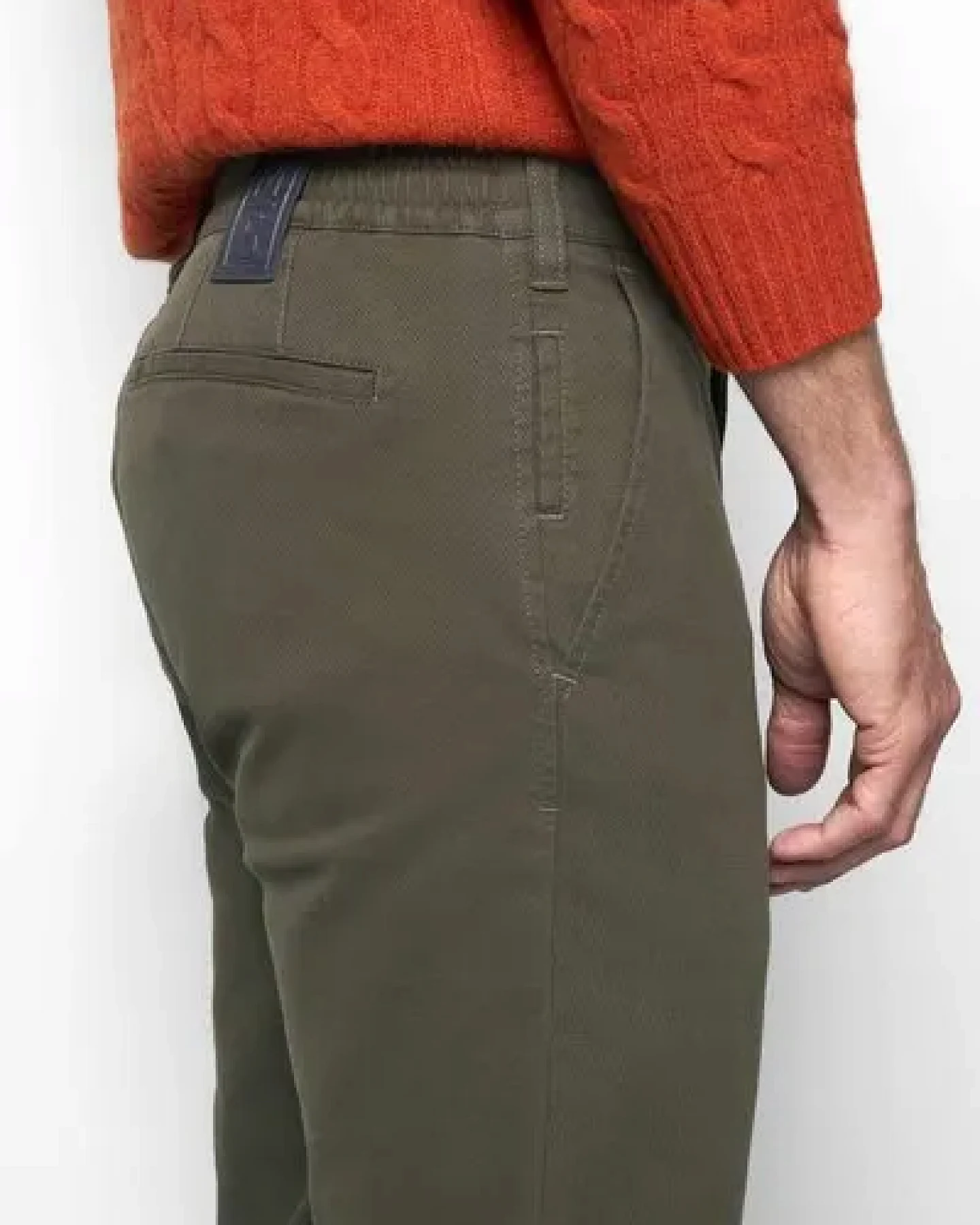 M 5 BY MEYER Chino in Mikro Struktur – Ansicht 4