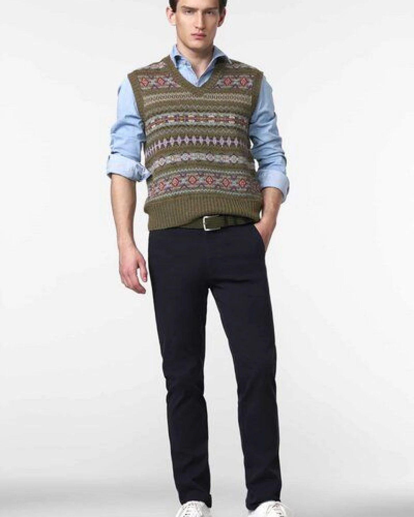 MEYER Chino im Canvas-Look – Ansicht 2
