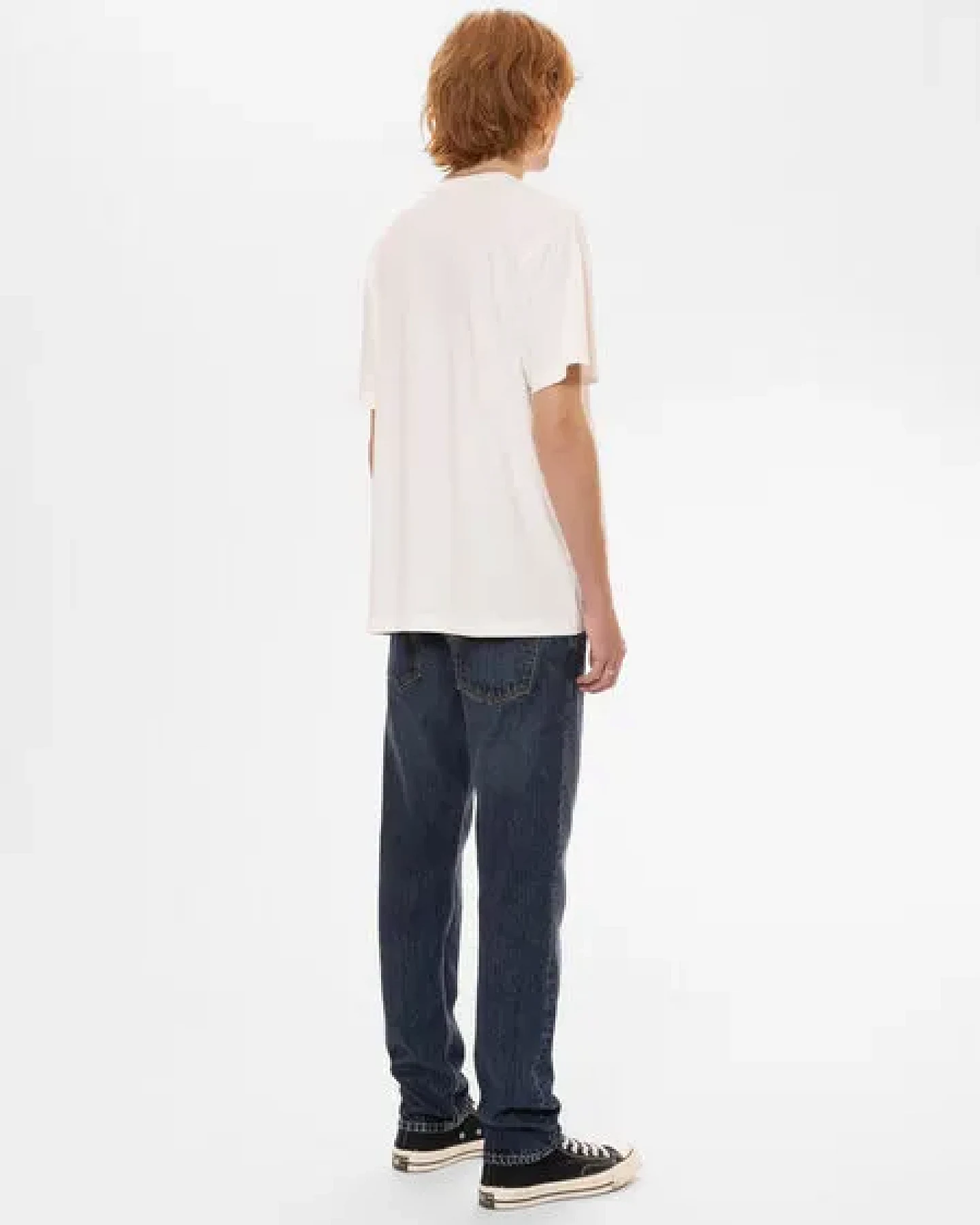 Nudie Jeans Jeans Steady Eddie II Blue Soil – Ansicht 4