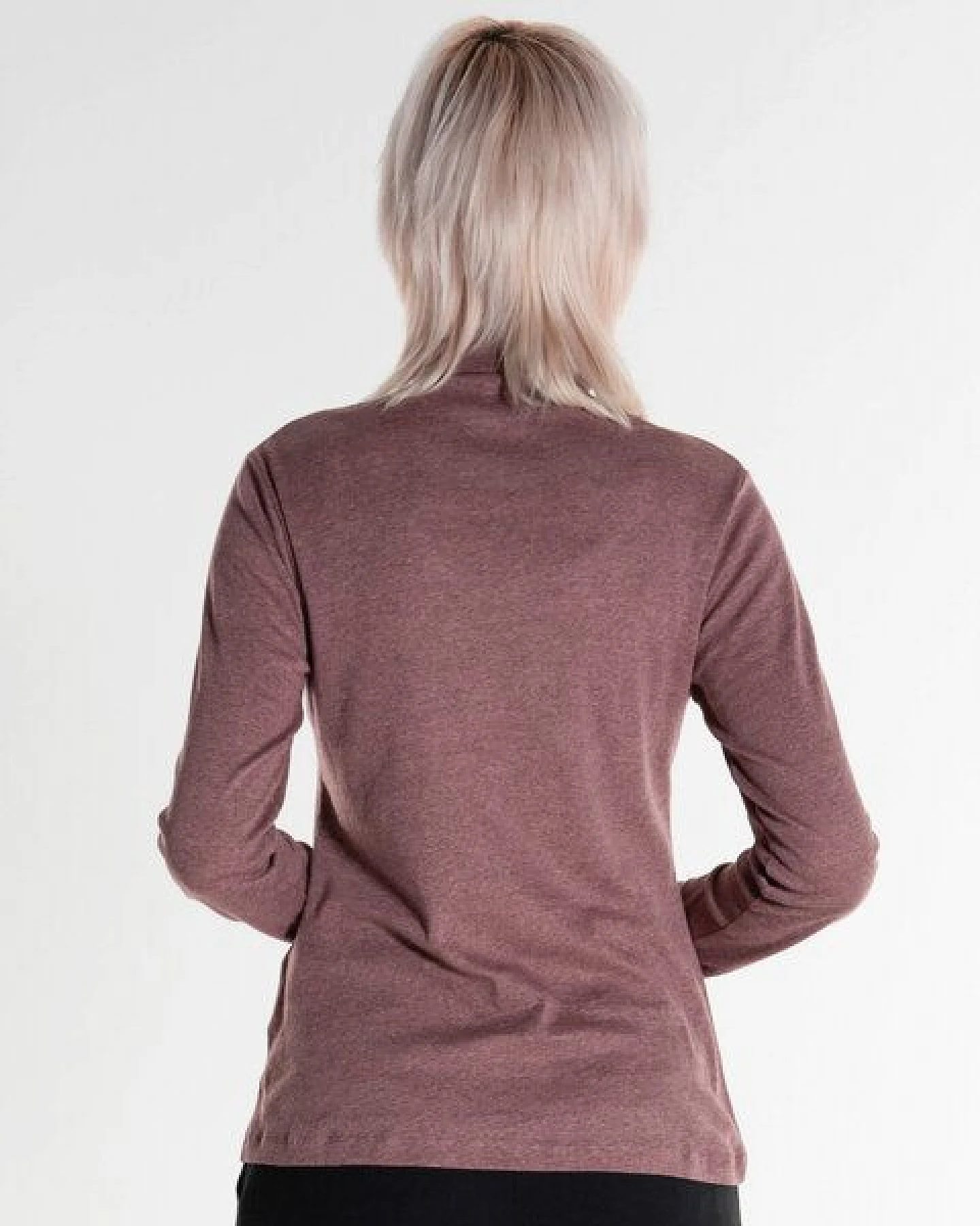 Alma & Lovis Rollkragenshirt aus Bio-Baumwoll-Jersey – Ansicht 3