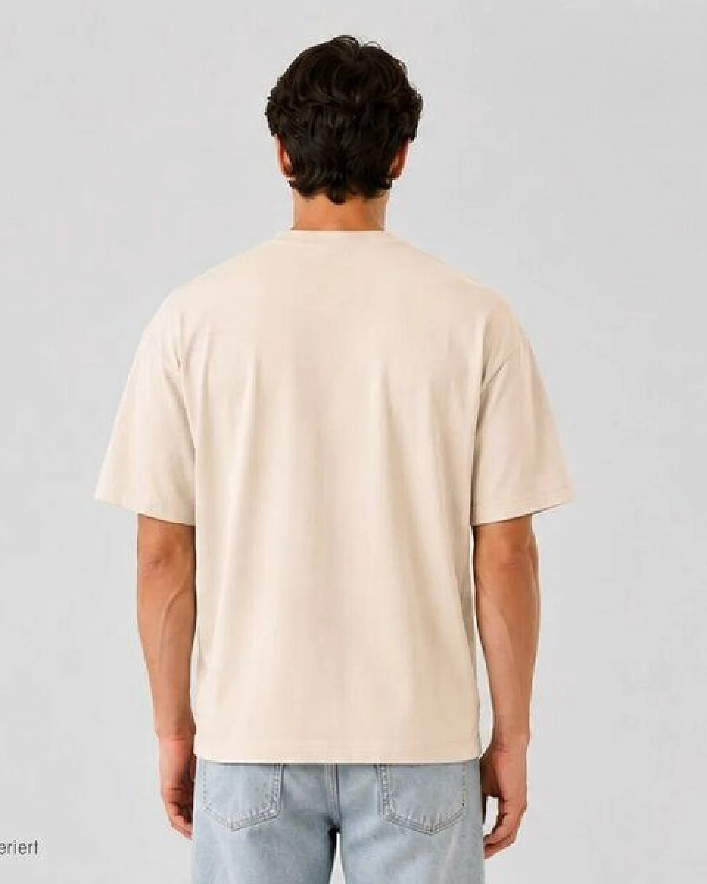 Ethnotek T-Shirt mit Stickerei Heavyweight Organic Cotton Oversized – Ansicht 4