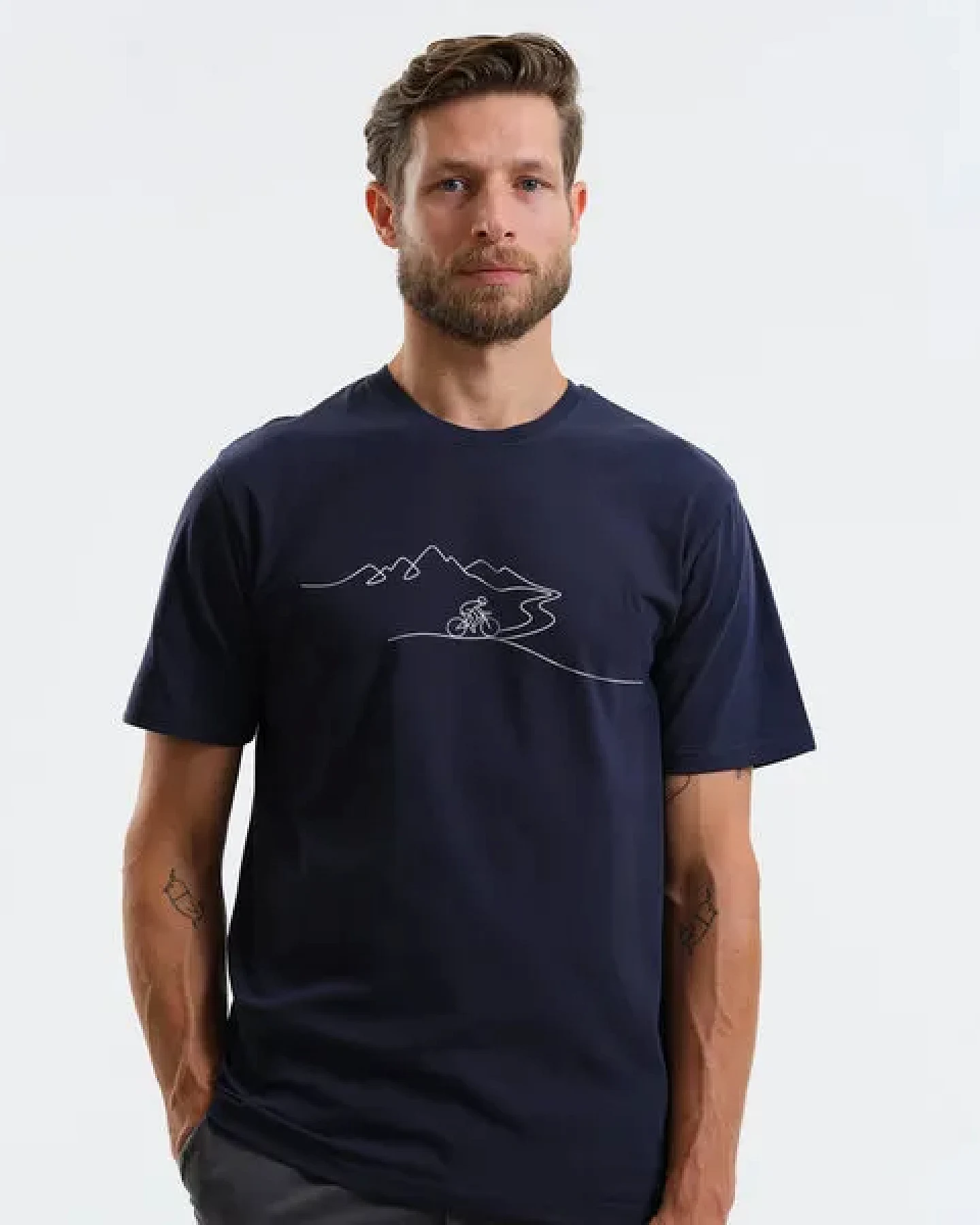 GARY MASH Shirt Follow the Trail aus Biobaumwolle – Ansicht 3