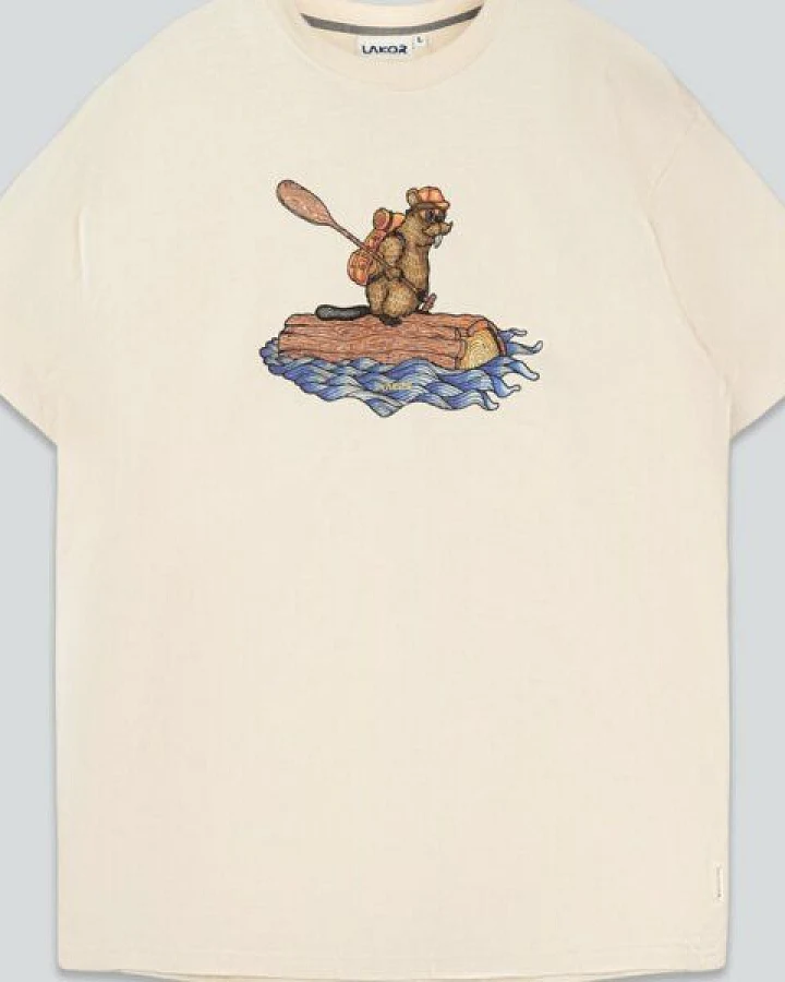 LAKOR Beaver Rafting T-shirt