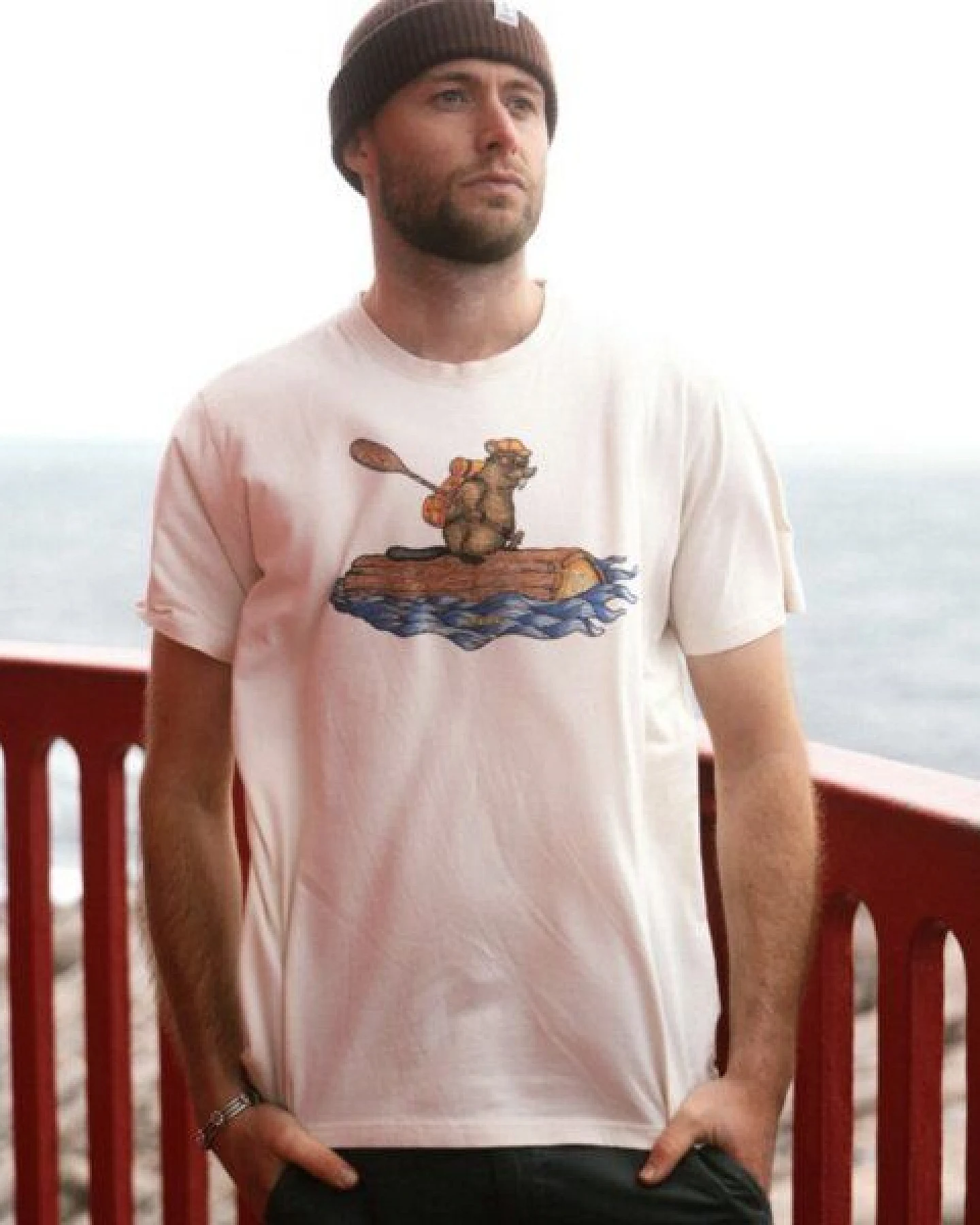 LAKOR Beaver Rafting T-shirt – Ansicht 4