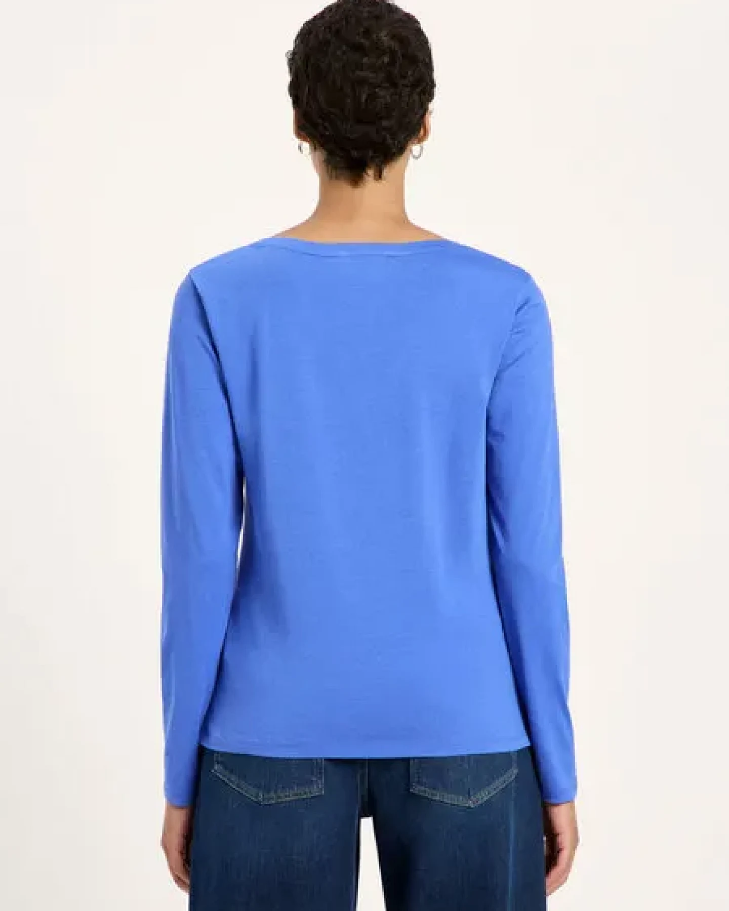 LANIUS Basic-Langarmshirt – Ansicht 2