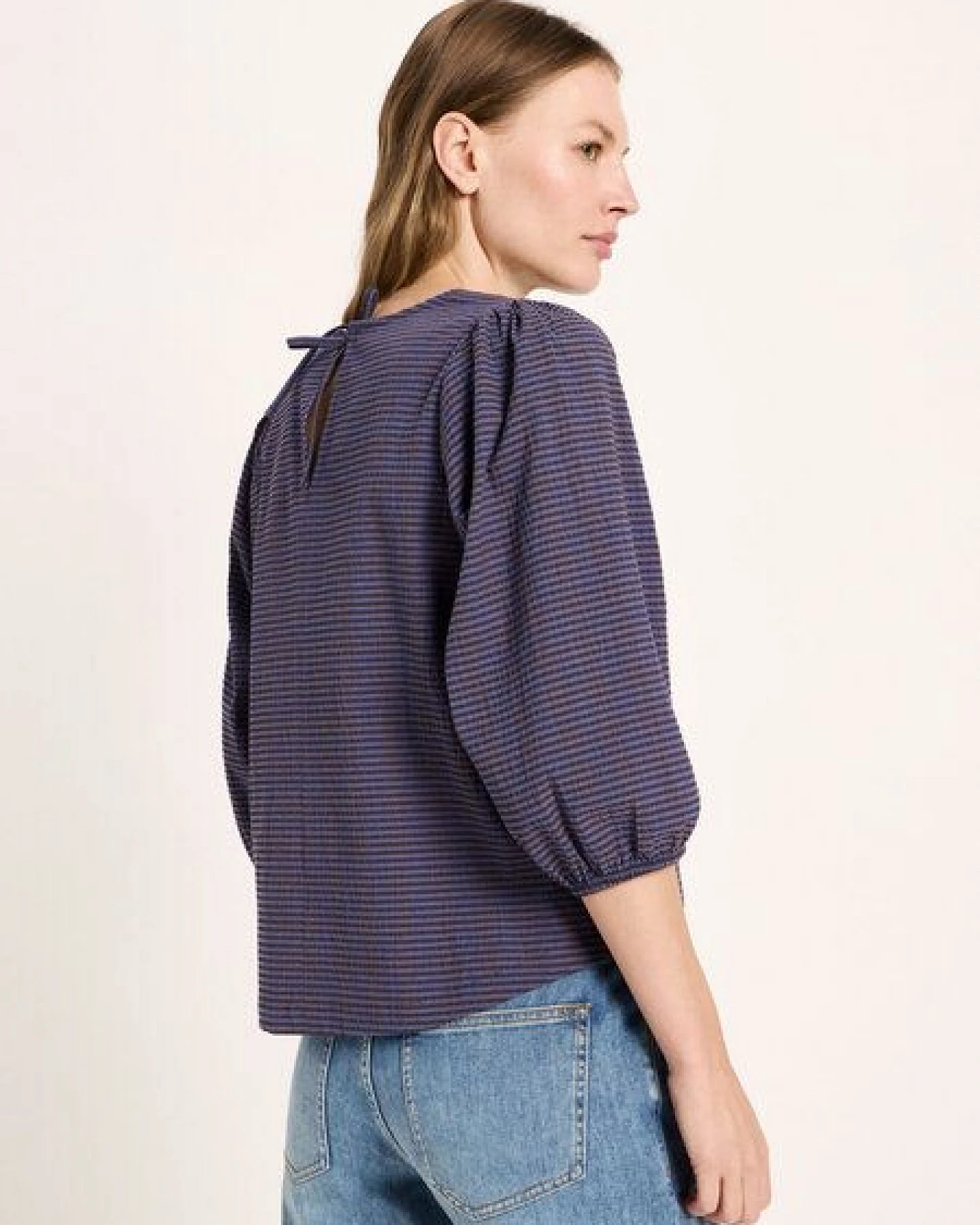 LANIUS Bluse mit Puffärmeln – Ansicht 3