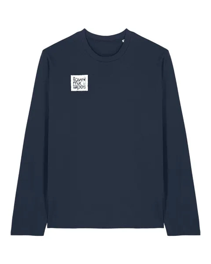 ilovemixtapes Rough Sea Kutter Unisex Bio Longsleeve mit Front- & Backprint