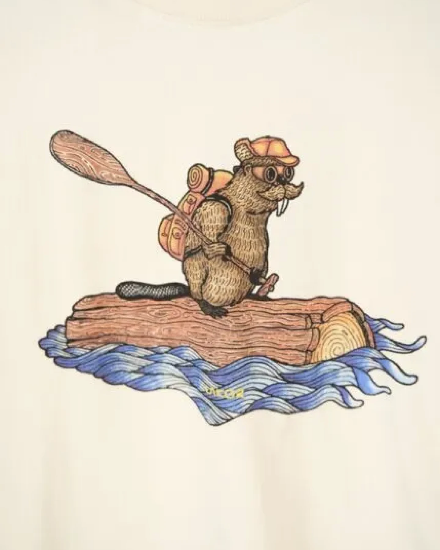 LAKOR Beaver Rafting T-shirt – Ansicht 3