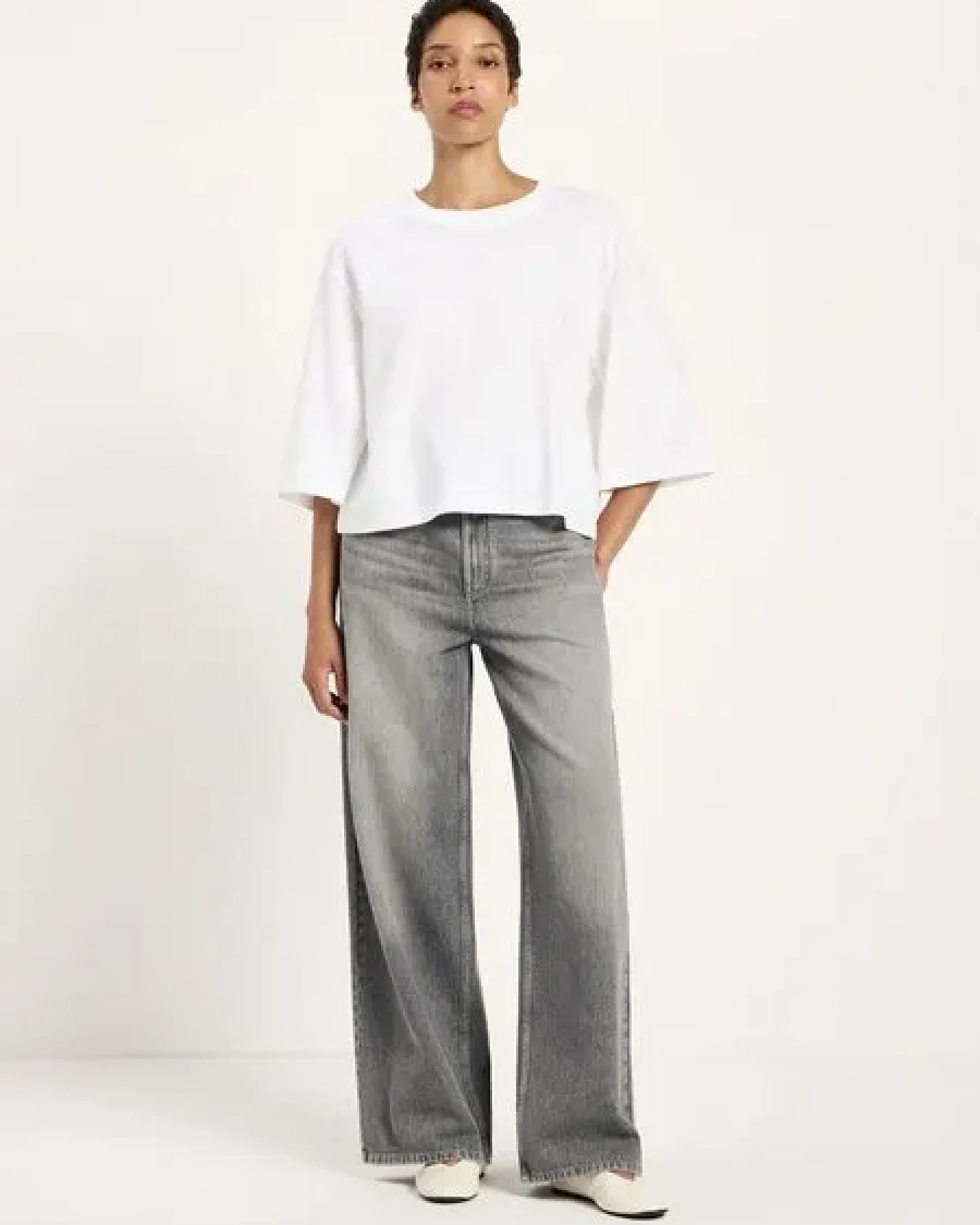 LANIUS Damen Oversizeshirt GOTS – Ansicht 4