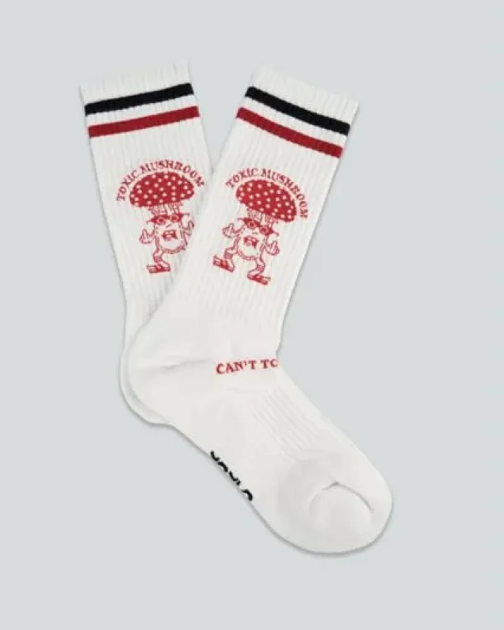 LAKOR Toxic Mushroom Socks