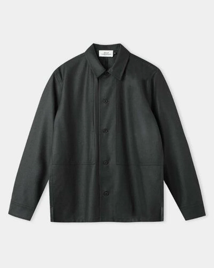 About Companions Klassisches Overshirt-Jacke OWE aus Wolle