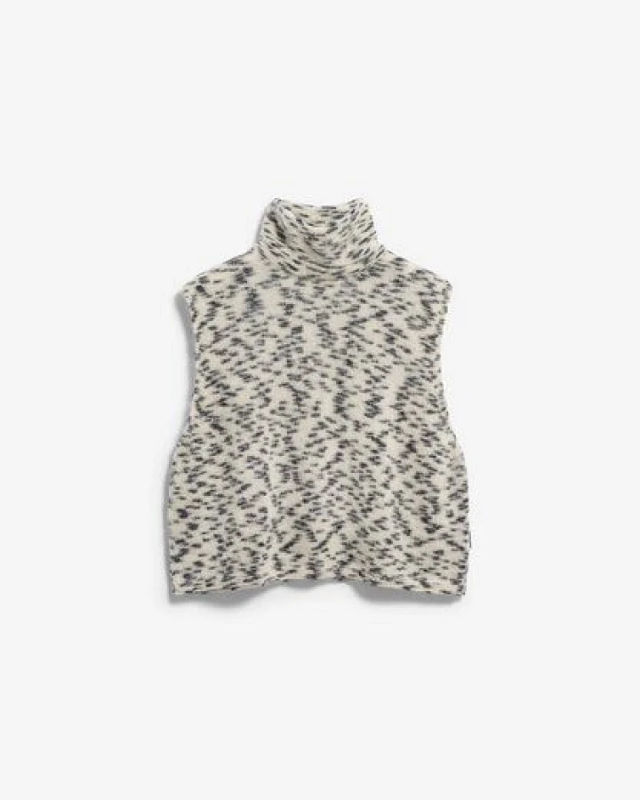Produktseite: Armedangels - Weste Mohair Blend Dots