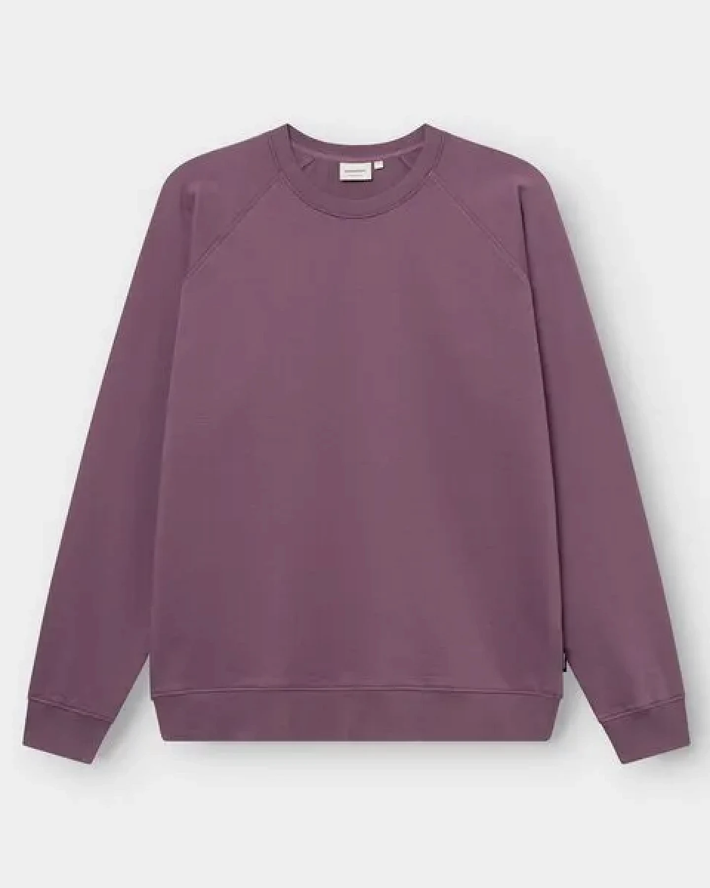 DEDICATED Herren Sweatshirt Malmoe Berry Purple – Ansicht 2