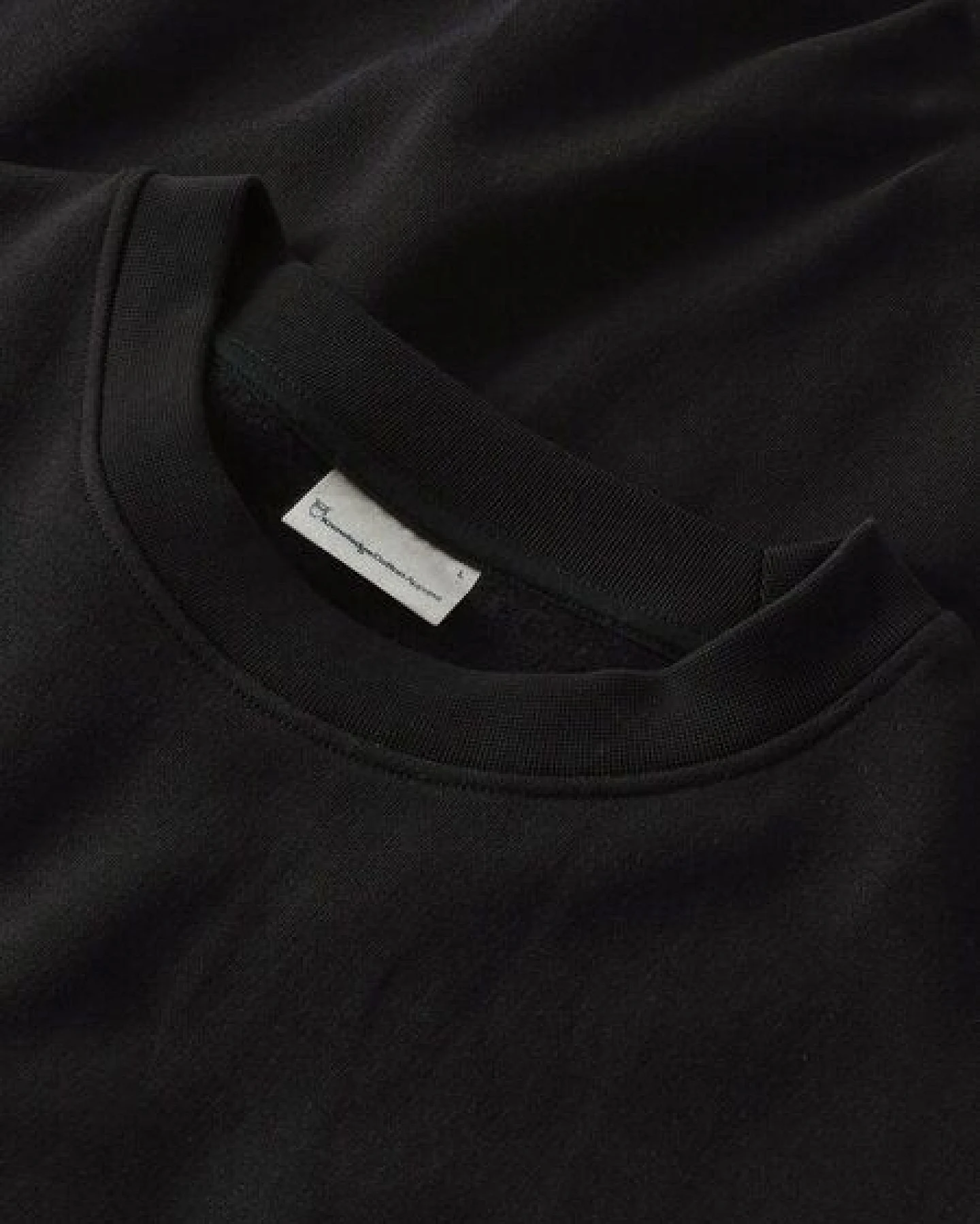 KnowledgeCotton Apparel Herren Relaxed Crew Neck Sweatshirt – Ansicht 2