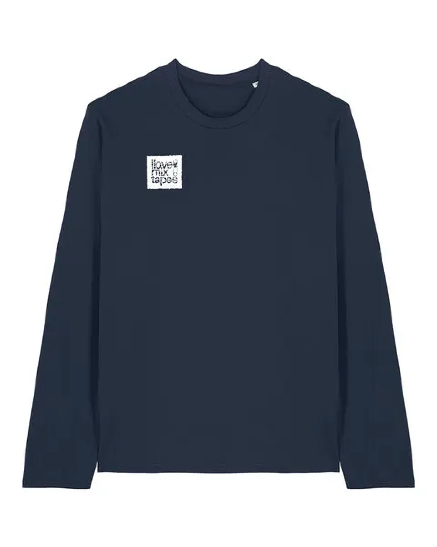 ilovemixtapes Rough Sea Kutter Unisex Bio Longsleeve mit Front- & Backprint – Ansicht 3
