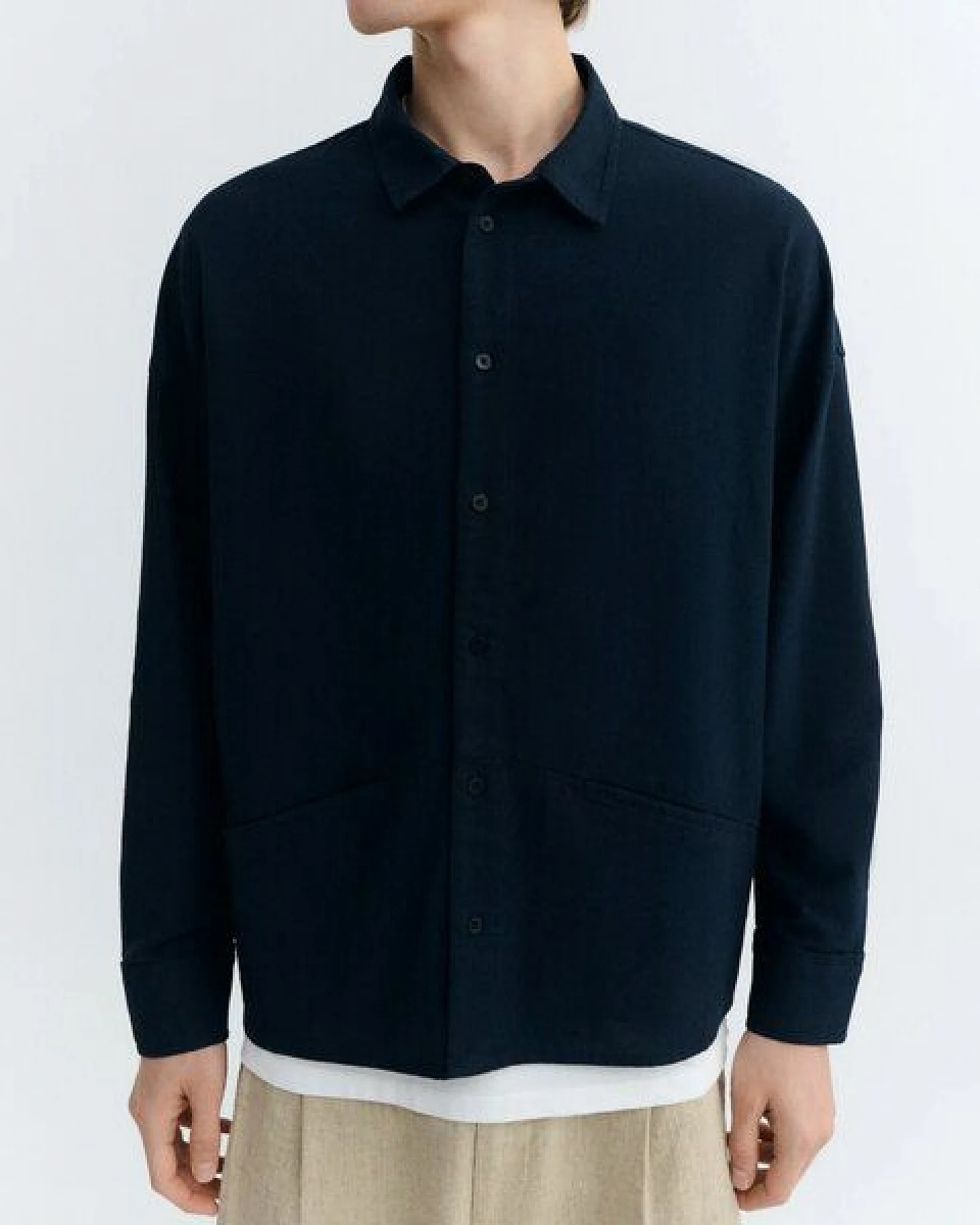 thinking mu Navy Jim Shirt – Ansicht 4