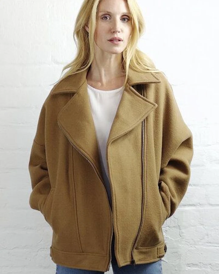 Wunderwerk Oversize biker jacket