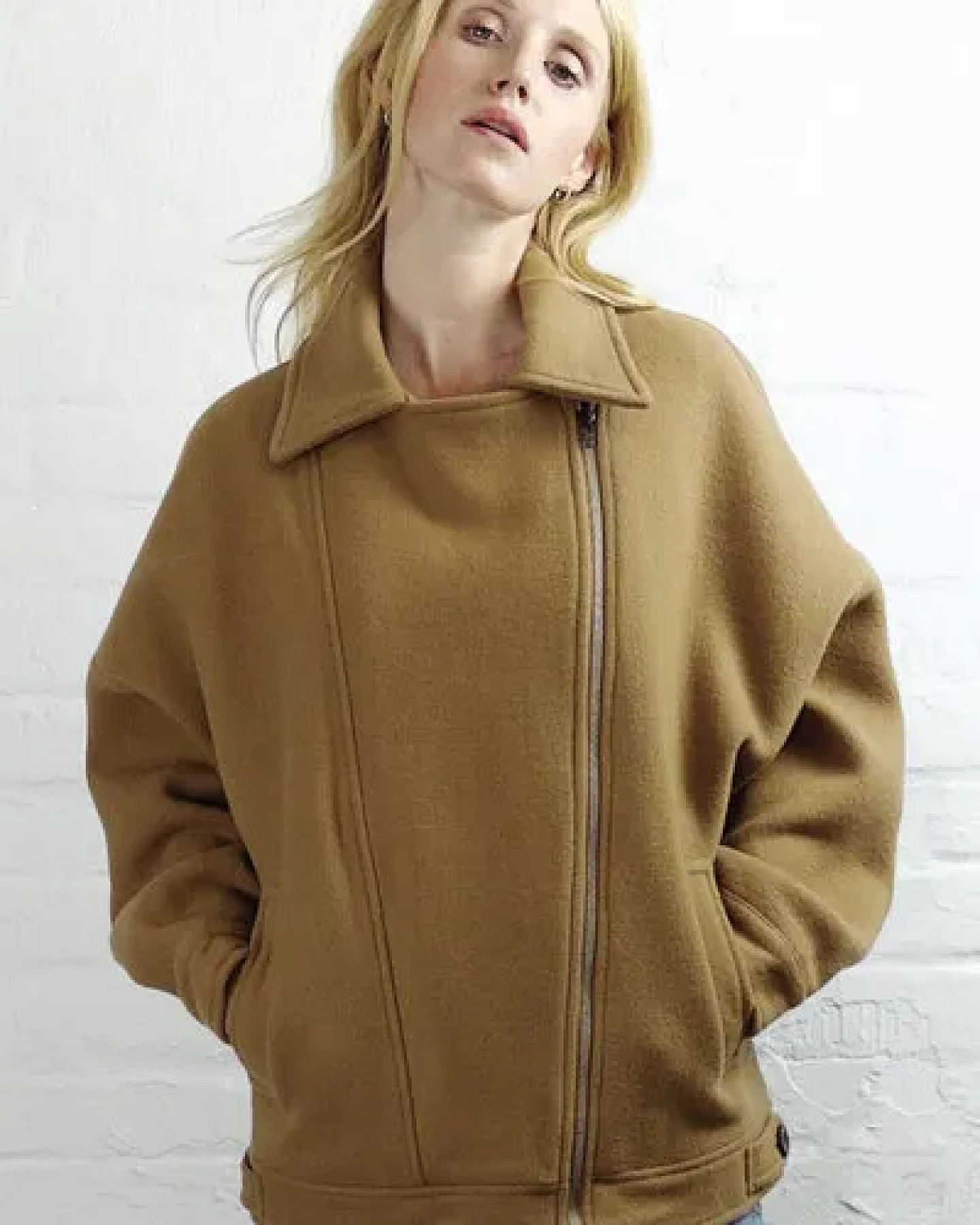 Wunderwerk Oversize biker jacket – Ansicht 3