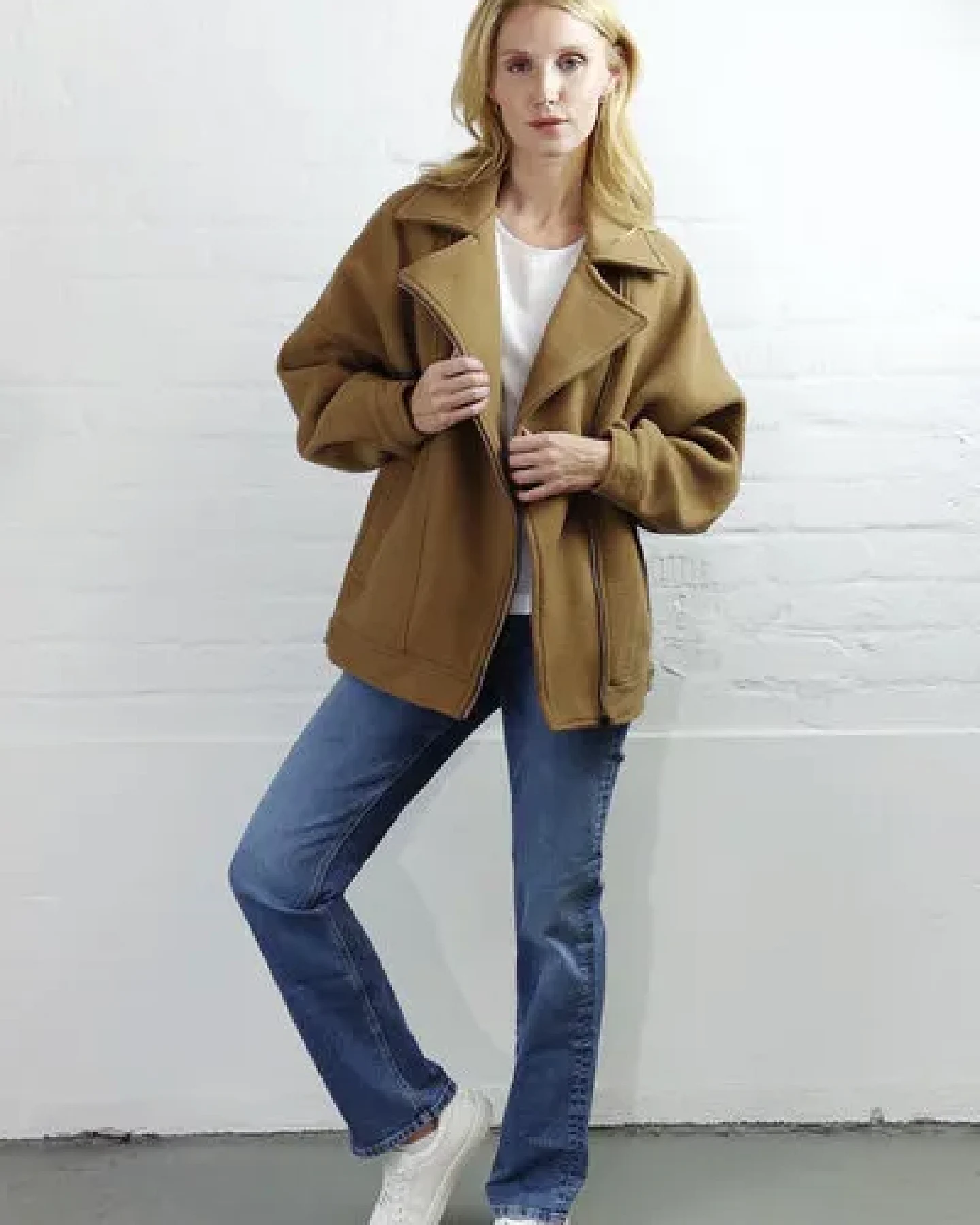 Wunderwerk Oversize biker jacket – Ansicht 4