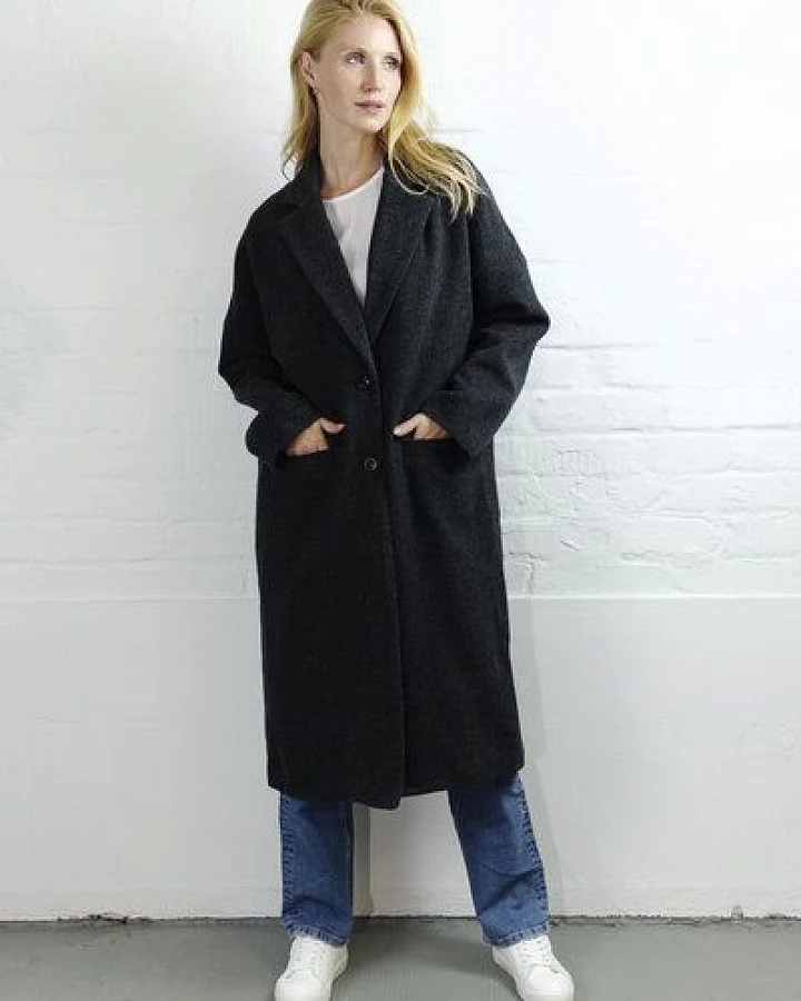 Wunderwerk Oversize coat merino