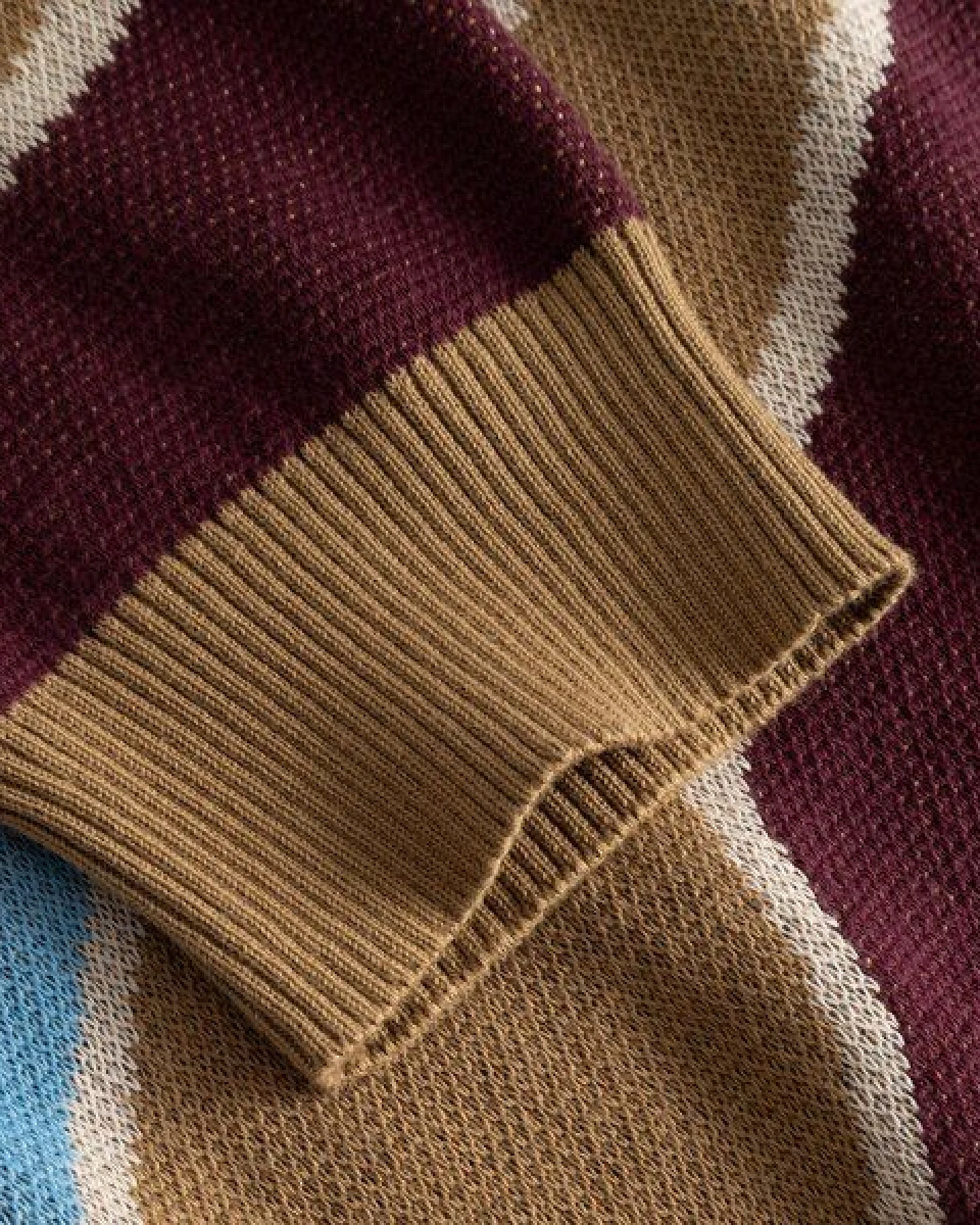 DEDICATED Herren Strickpullover Mora Patch Valley – Ansicht 4