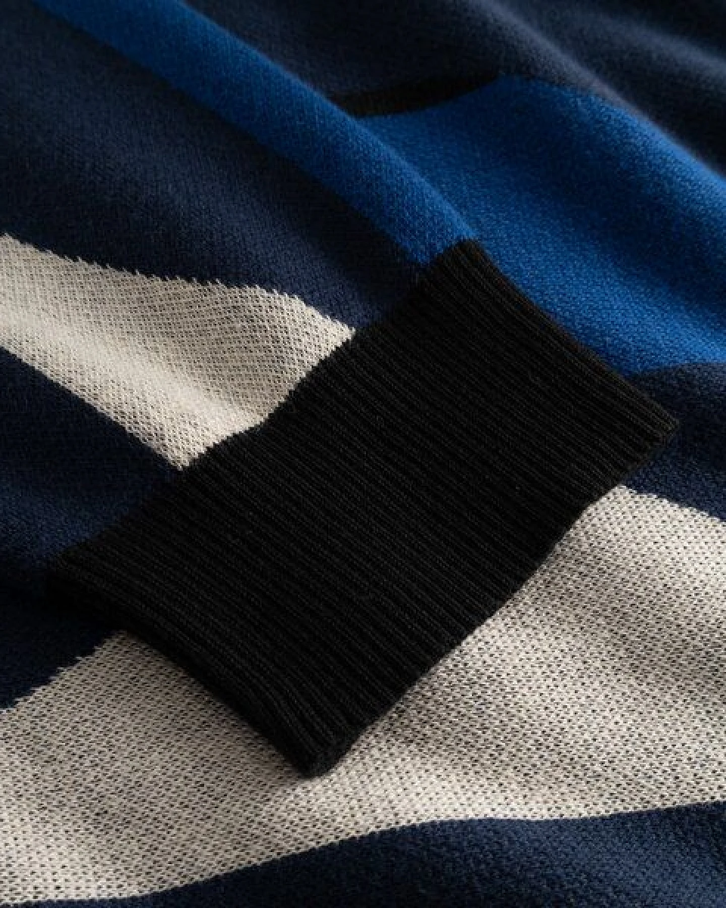 DEDICATED Herren Strickpullover Mora Wavy Stripe – Ansicht 3