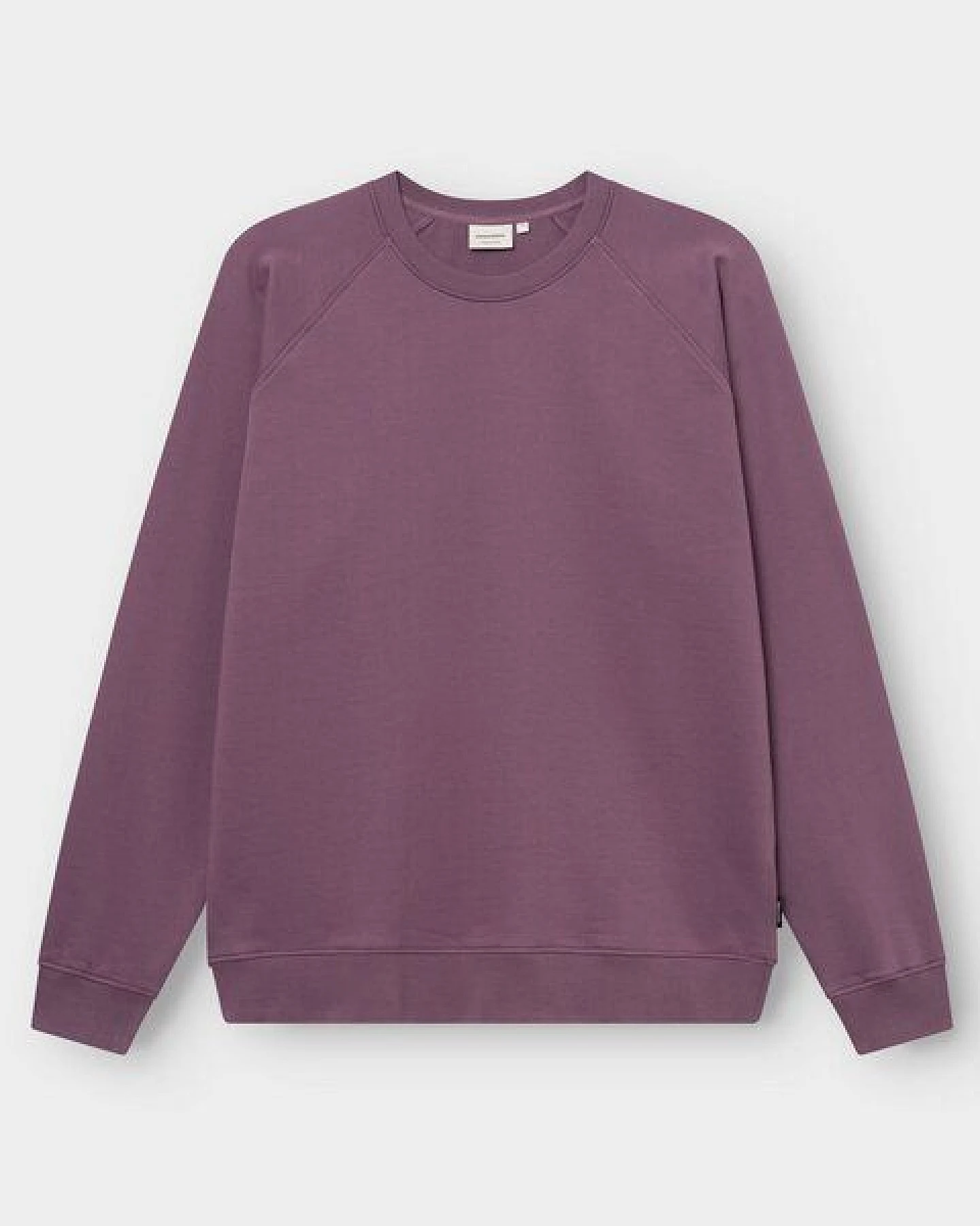 DEDICATED Herren Sweatshirt Malmoe Berry Purple – Ansicht 2