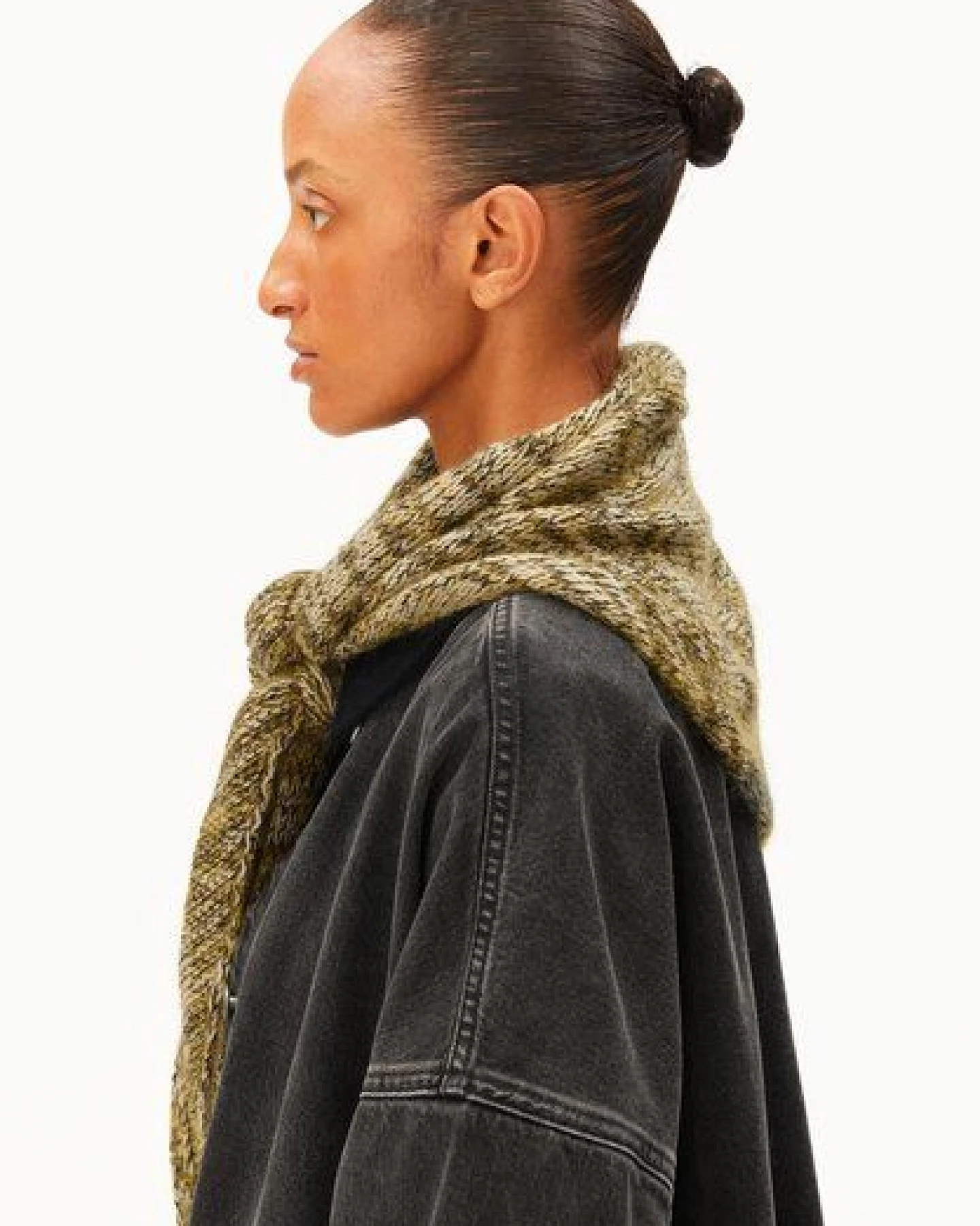 Armedangels - Schal Brushed Mouliné Knit – Ansicht 4