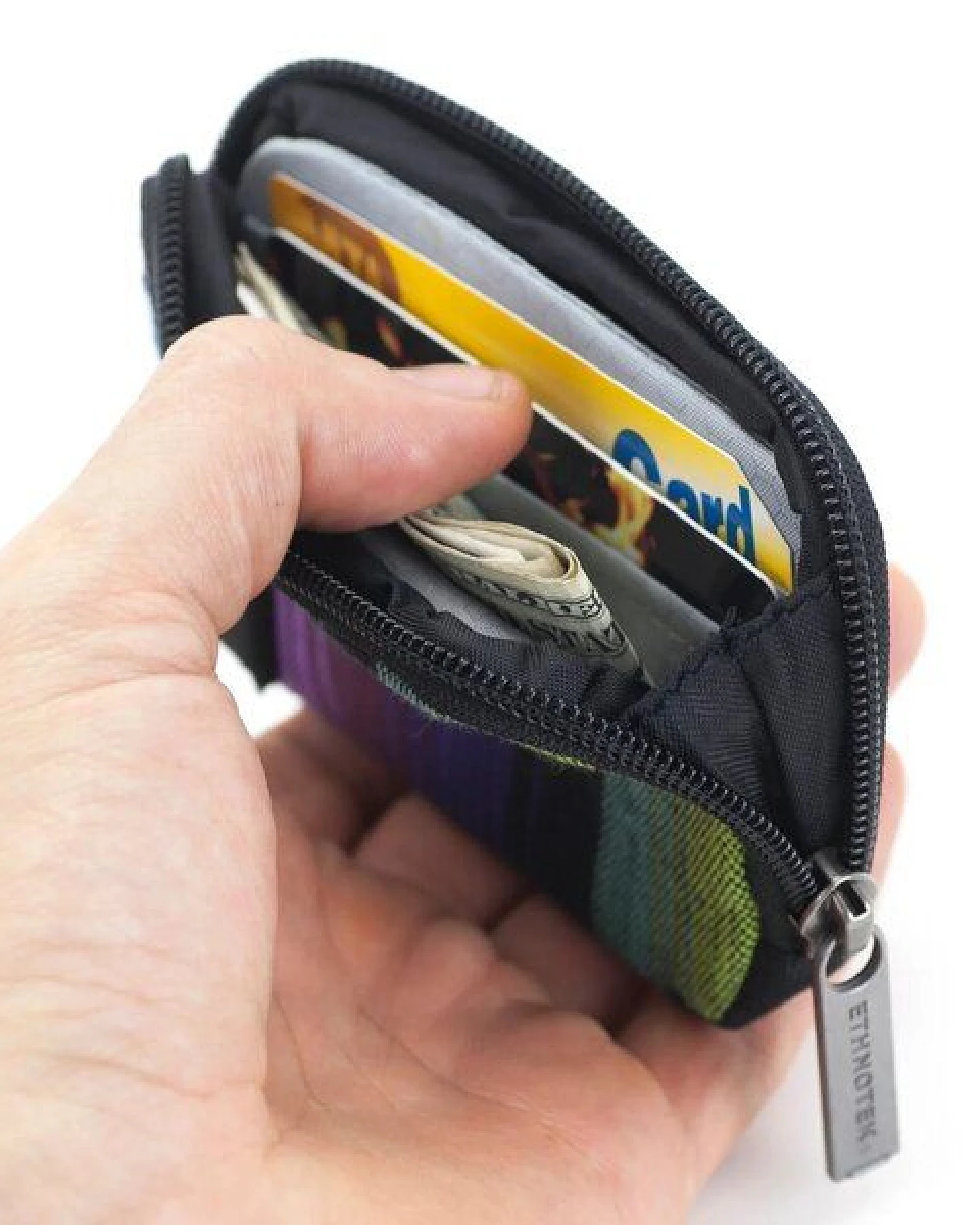 Ethnotek Coyopa Pouch Geldbörse RFID Block – Ansicht 3